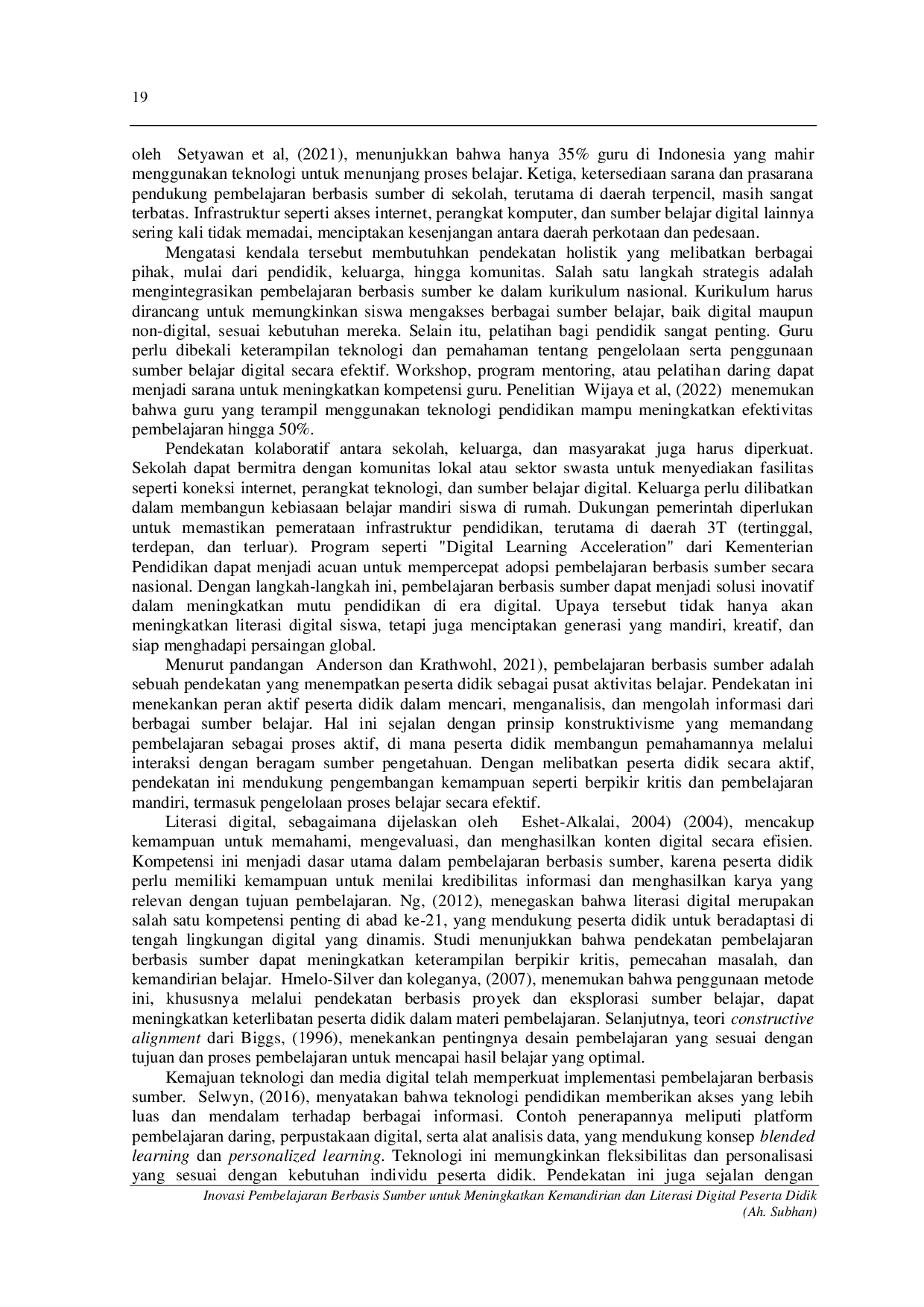 JURIS Inovasi Pembelajaran Berbasis Sumber untuk Meningkatkan Kemandirian dan Literasi Digital Peserta Didik