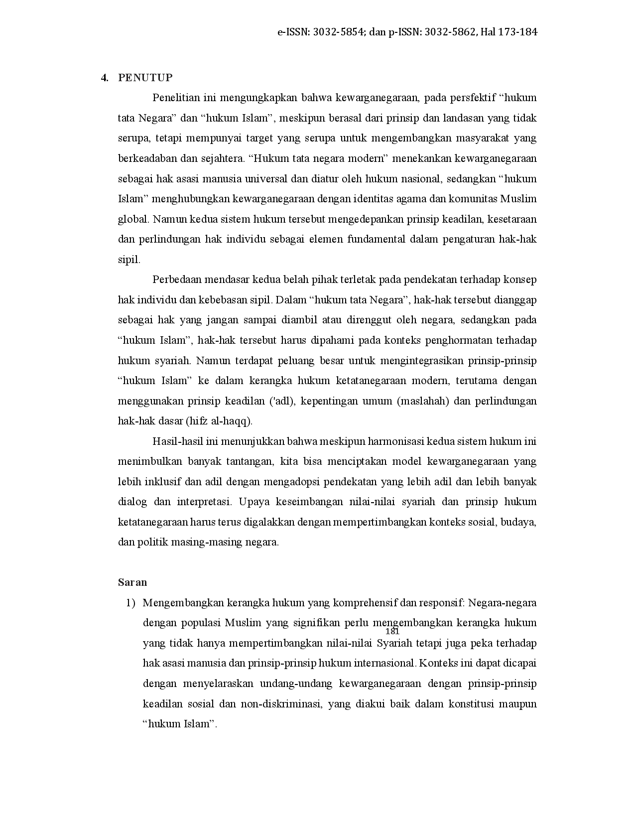 juris Tinjauan Kritis Kewarganegaraan dalam Perspektif Hukum Tata Negara dan Hukum Islam