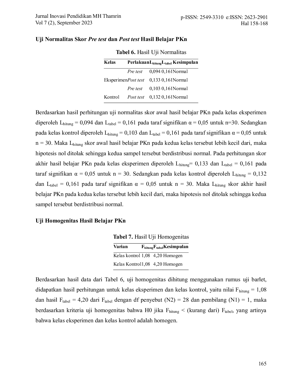 JURIS Pengaruh Metode Contextual Teaching and Learning CTL Terhadap Hasil Belajar PKN Materi Pola Hidup Gotong Royong pada Siswa Kelas IV SDN Sunter Jaya 07