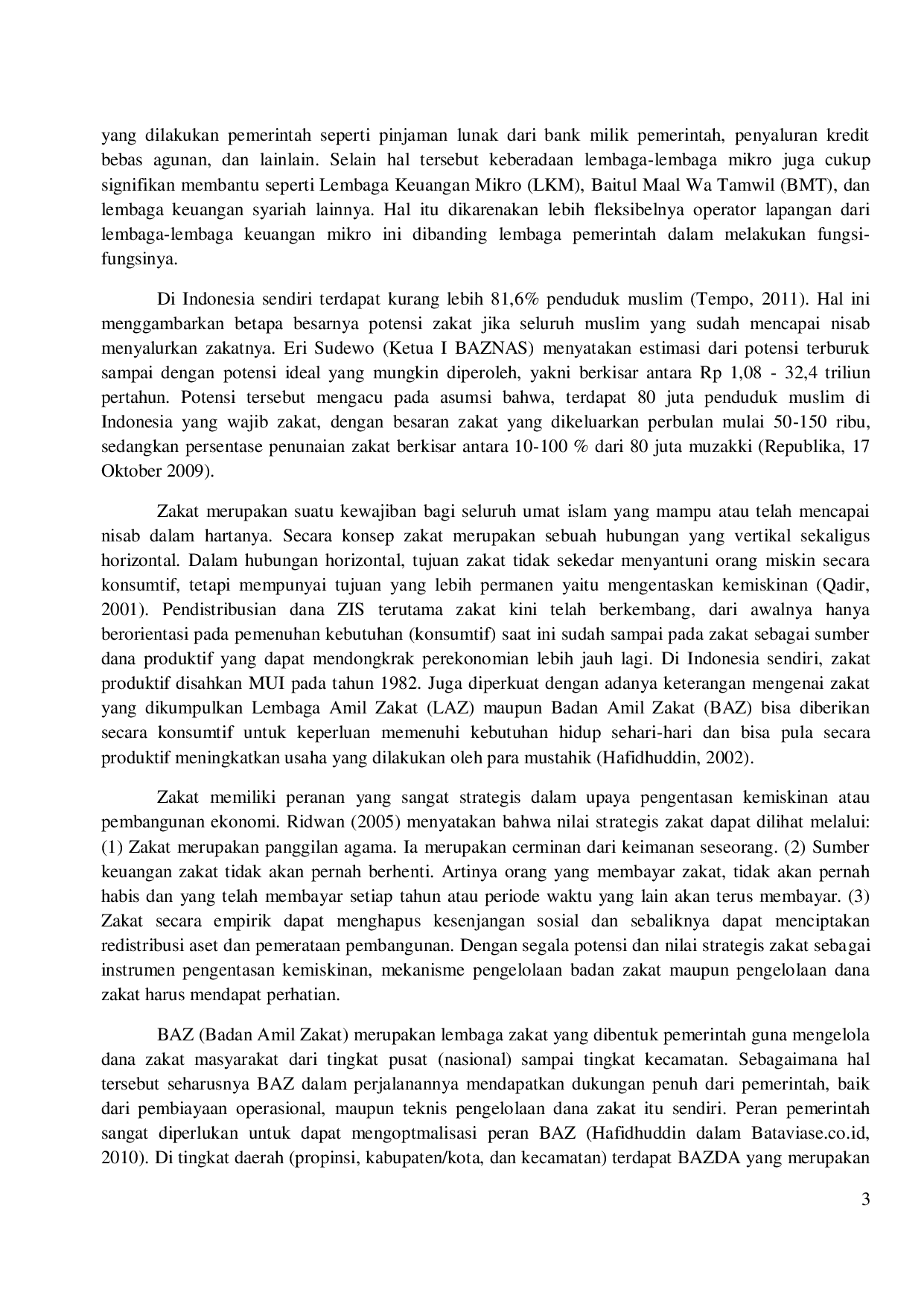 juris Pengaruh Dana Zakat Produktif Terhadap Keuntungan Usaha Mustahik Penerima Zakat