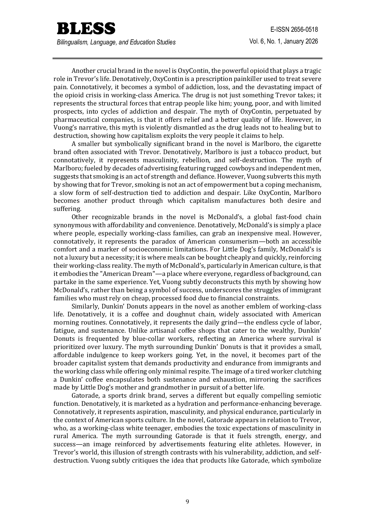 JURIS Asian Migrant in Ocean Vuong s on Earth We re Briefly Gorgeous Barthes Semiotics Analysis of Animals and Popular Brands