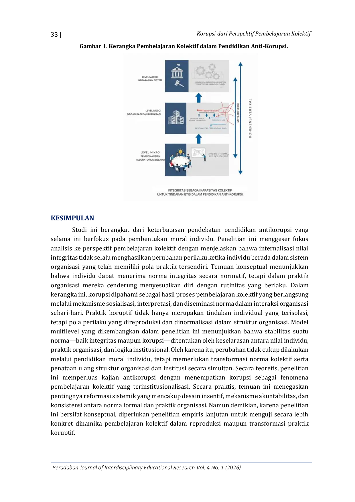 JURIS Korupsi dari Sudut Pandang Pembelajaran Kolektif