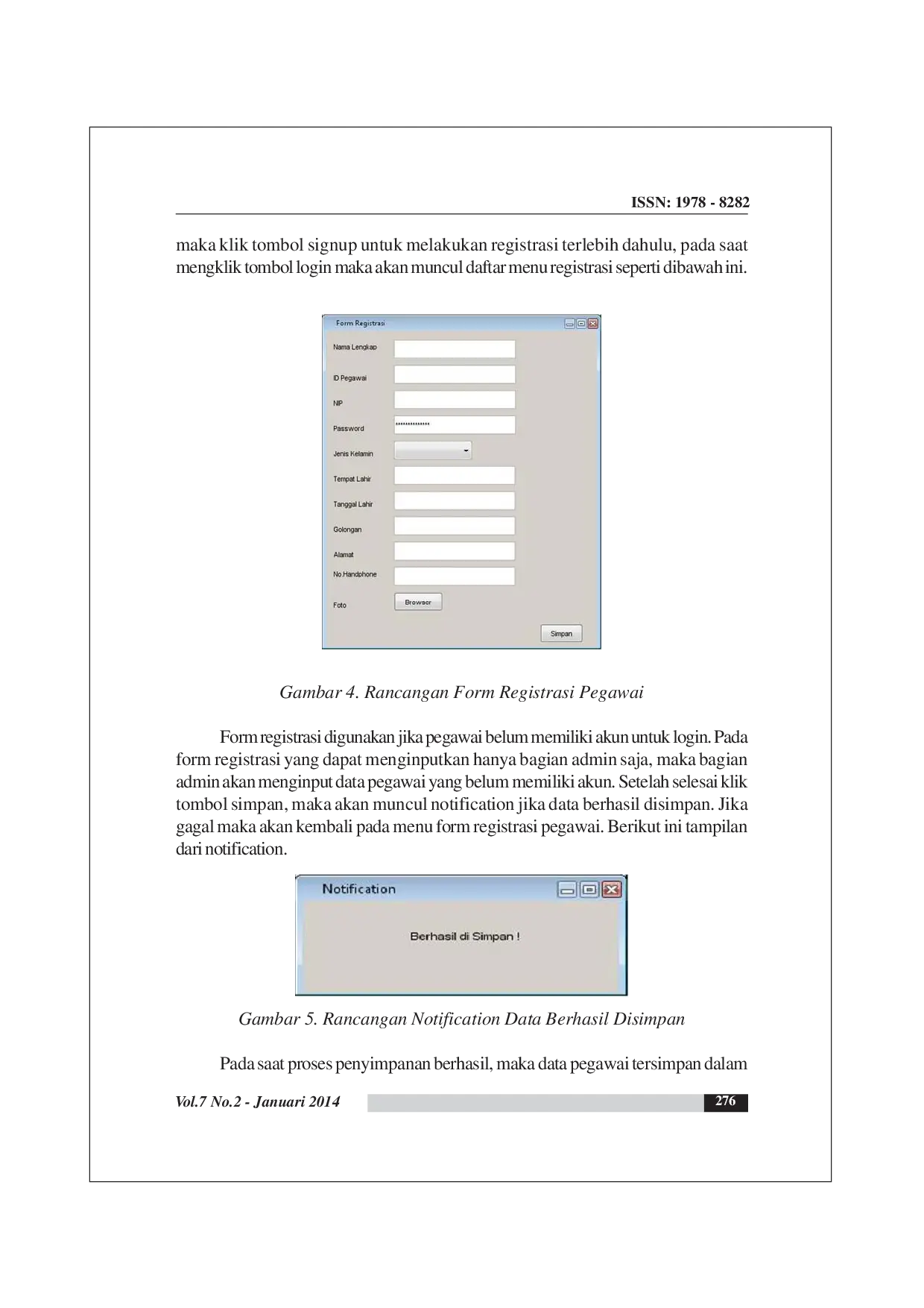 JURIS Aplikasi Absensi Pegawai Kecamatan Batuceper Tangerang Dalam Meningkatkan Akurasi Informasi
