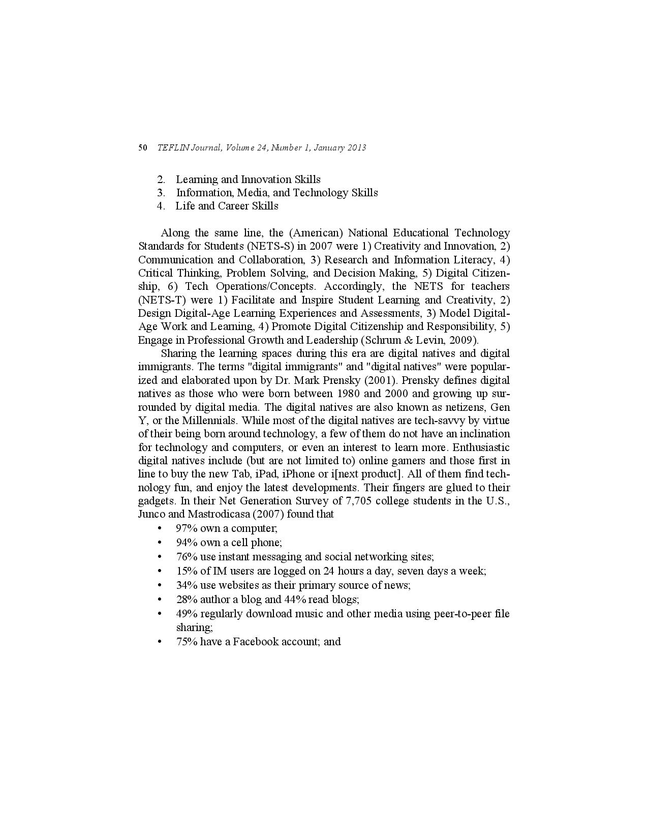 juris Social Media in a Content Course for the Digital Natives