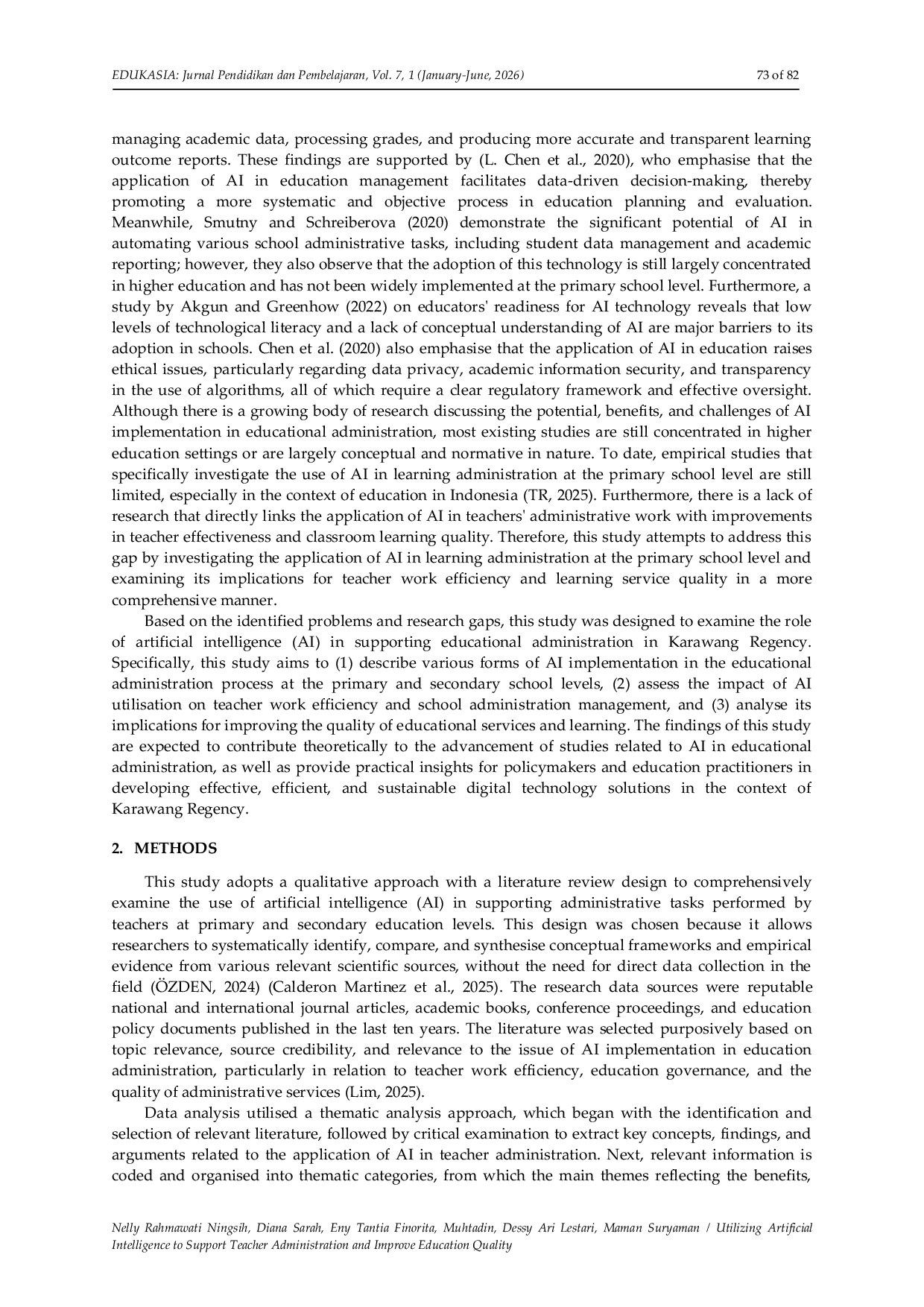 JURIS Utilizing Artificial Intelligence to Support Teacher Administration and Improve Education Quality