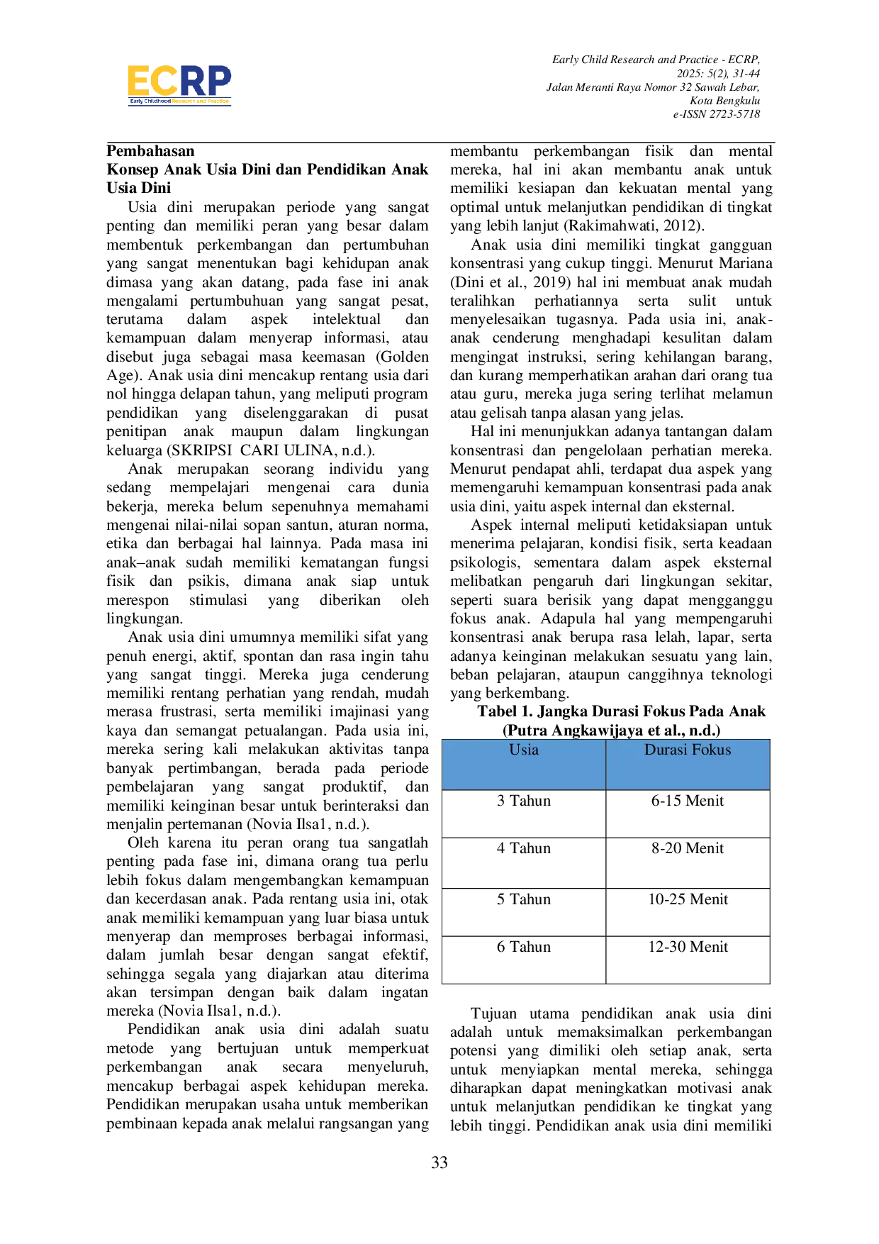 JURIS Analisis Metode Bermain Peran Terhadap Perkembangan Sosial Emosional Anak Usia 4 5 Tahun