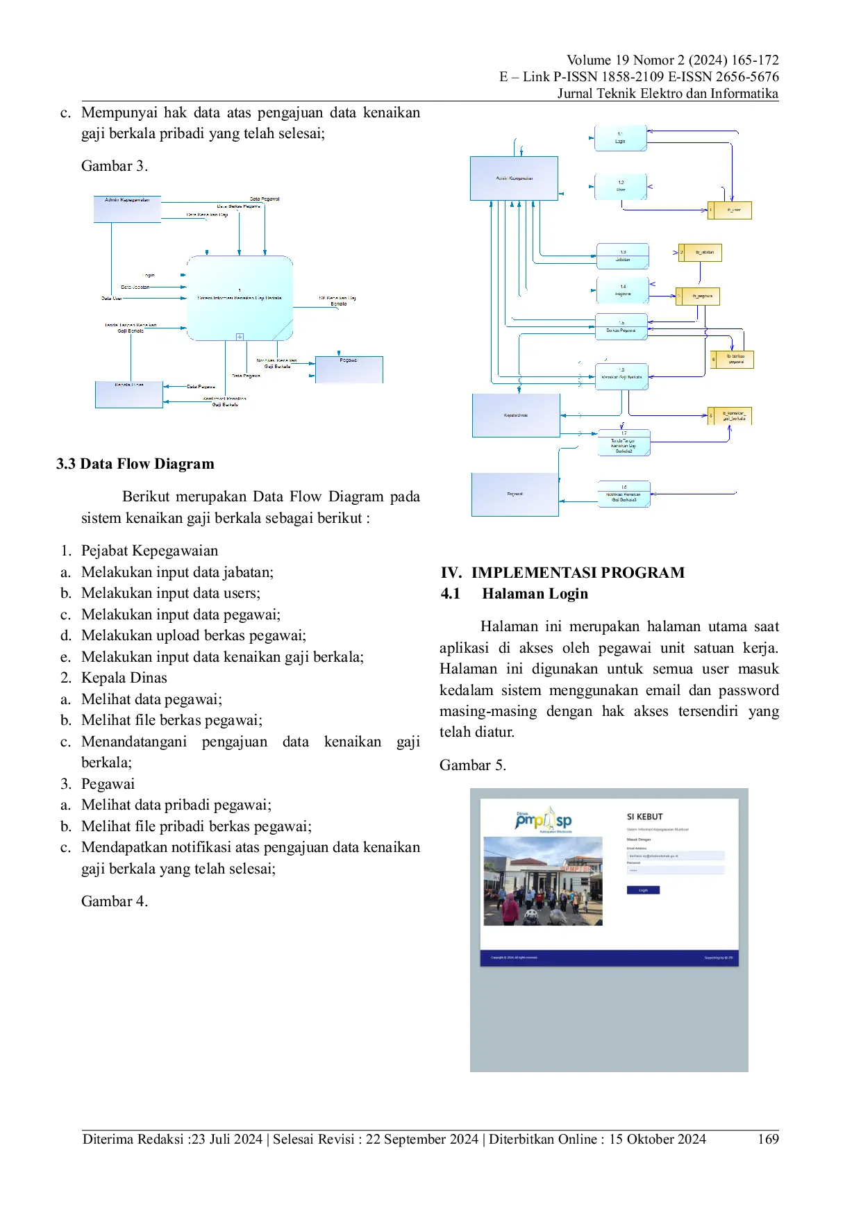 JURIS Perancangan Aplikasi Berbasis Web Kenaikan Gaji Berkala Pada Dinas Penanaman Modal Pelayanan Terpadu Satu Pintu Kabupaten Situbondo