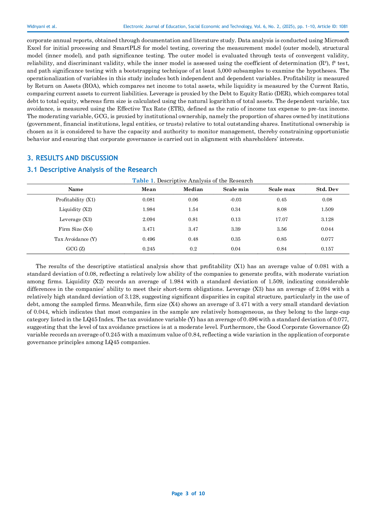 JURIS Good Corporate Governance Memoderasi Hubungan Profitabilitas Likuiditas Leverage dan Firm Size Terhadap Tax Avoidance