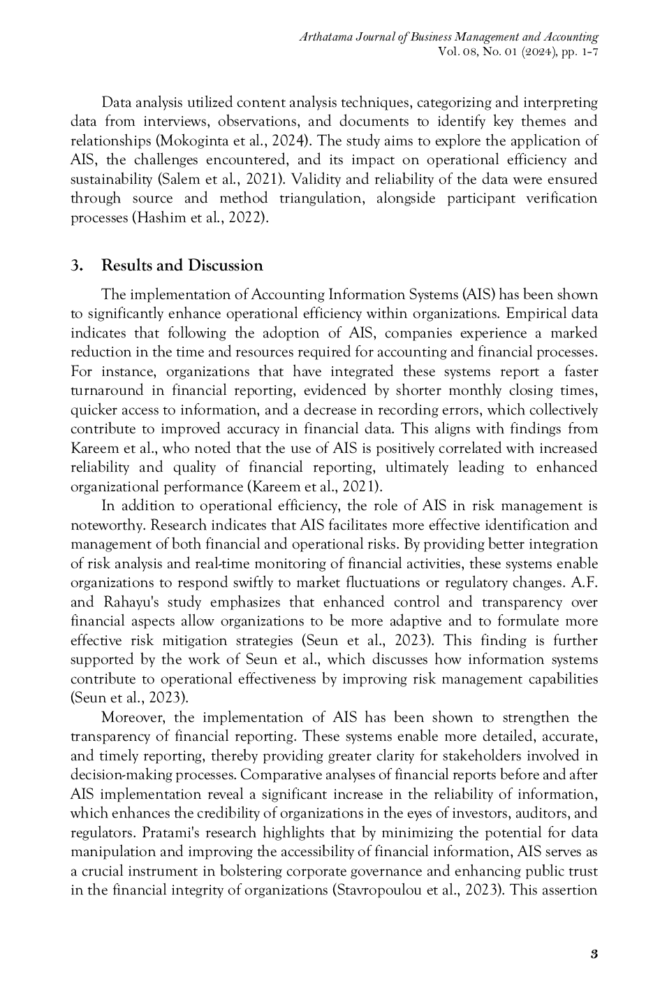 JURIS Optimizing Accounting Information Systems for Enhanced Business Sustainability