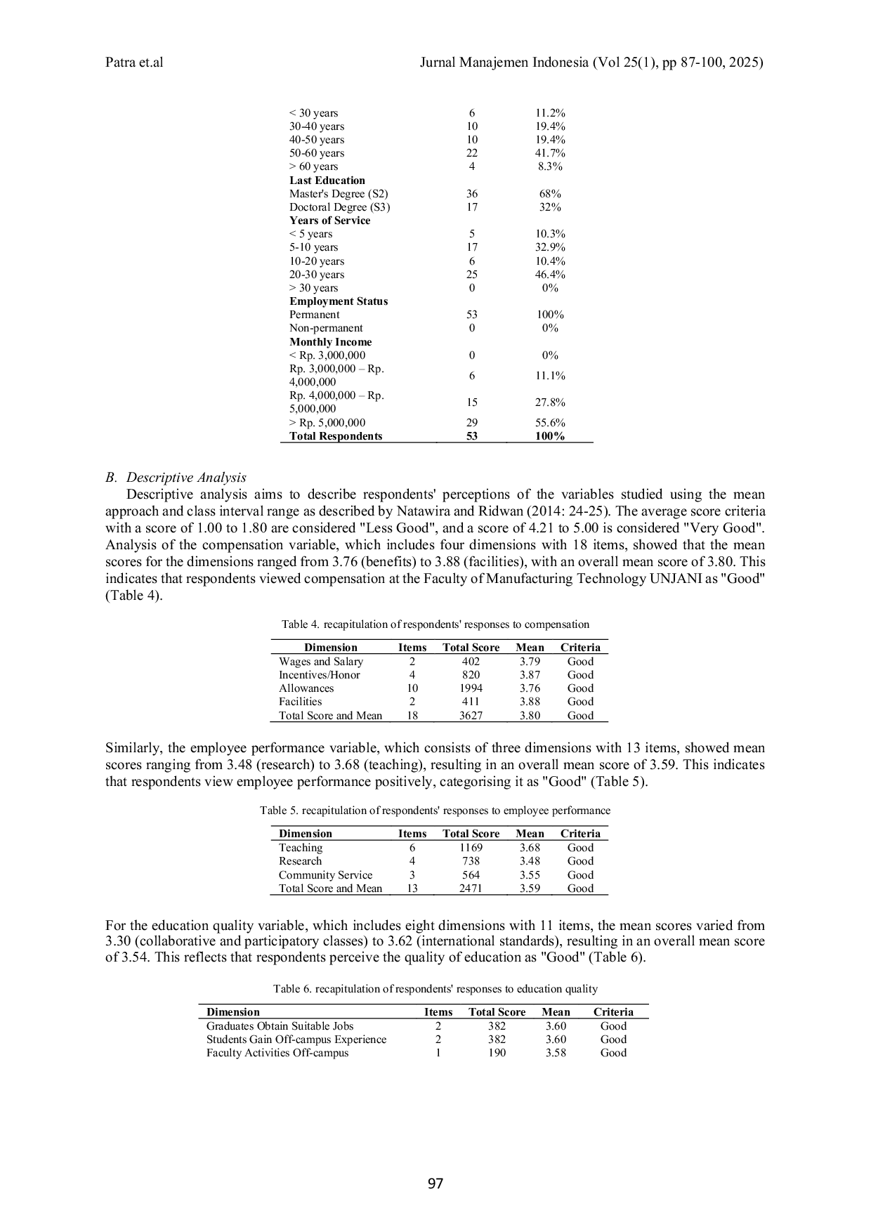 JURIS Determinant Factors to Improve Quality Education in The Faculty of Manufacturing Technology General Achmad Yani University