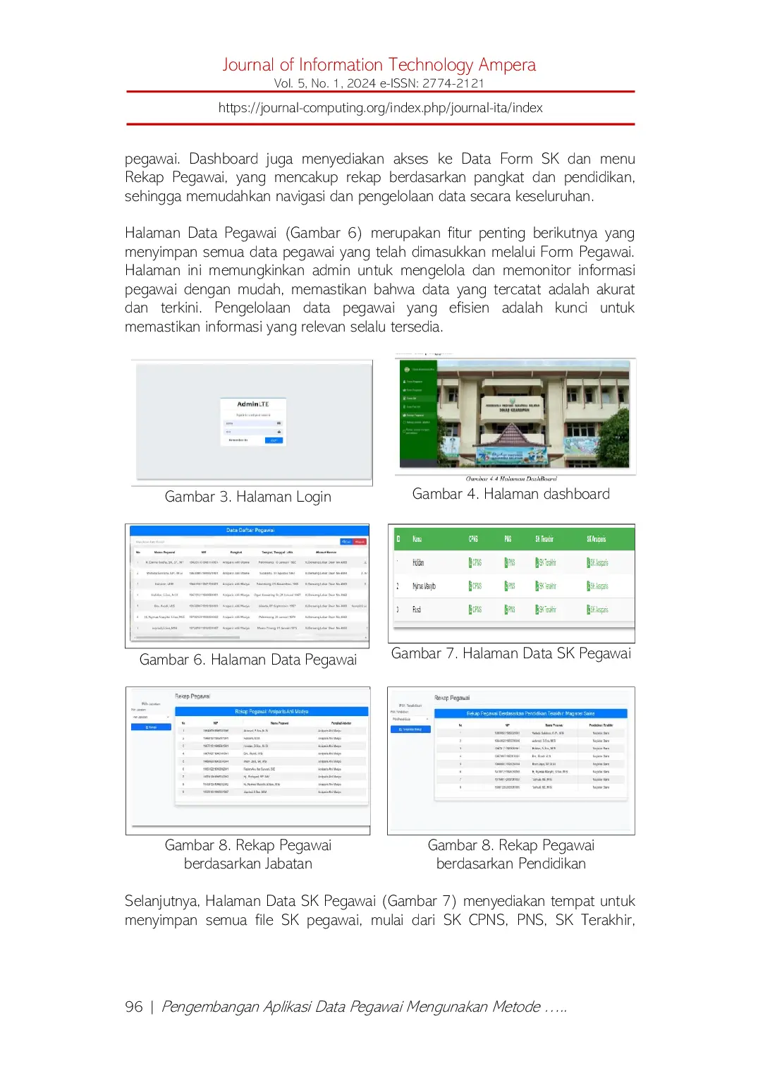JURIS Pengembangan Aplikasi Data Pegawai Mengunakan Metode Web Engineering Studi Kasus Dinas Kearsipan Provinsi Sumatera Selatan