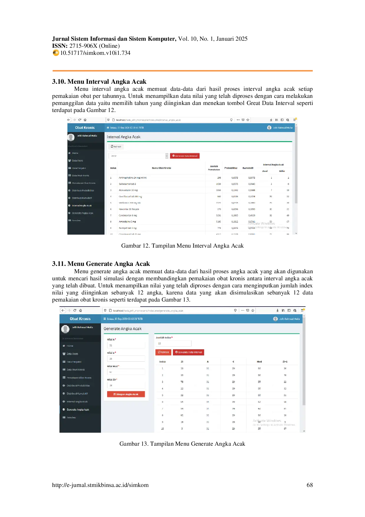 JURIS APLIKASI SIMULASI PREDIKSI PEMAKAIAN OBAT KRONIS DENGAN METODE MONTE CARLO