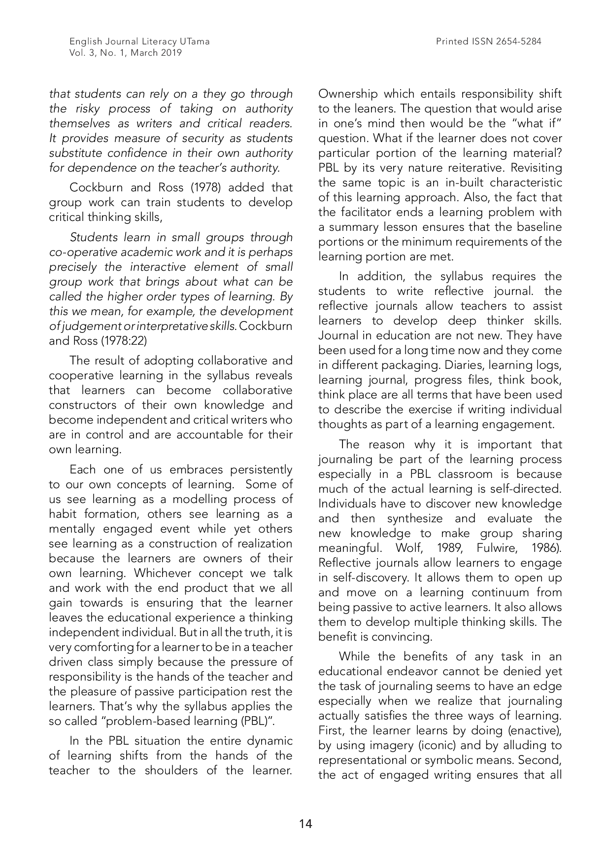 JURIS A Multi Level Collaborative and Cooperative Writing Class in Inducing Character Building A Model of An Integration Between Teaching Writing and Character Education
