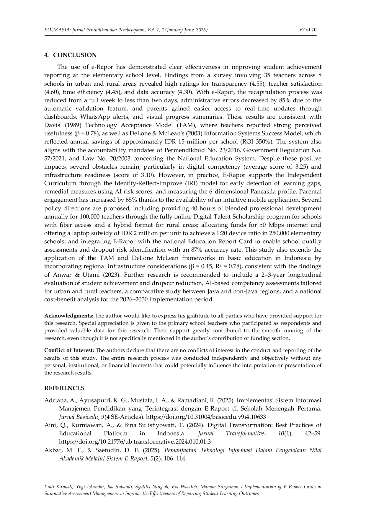 JURIS Implementation of E Report Cards in Summative Assessment Management to Improve the Effectiveness of Reporting Student Learning Outcomes
