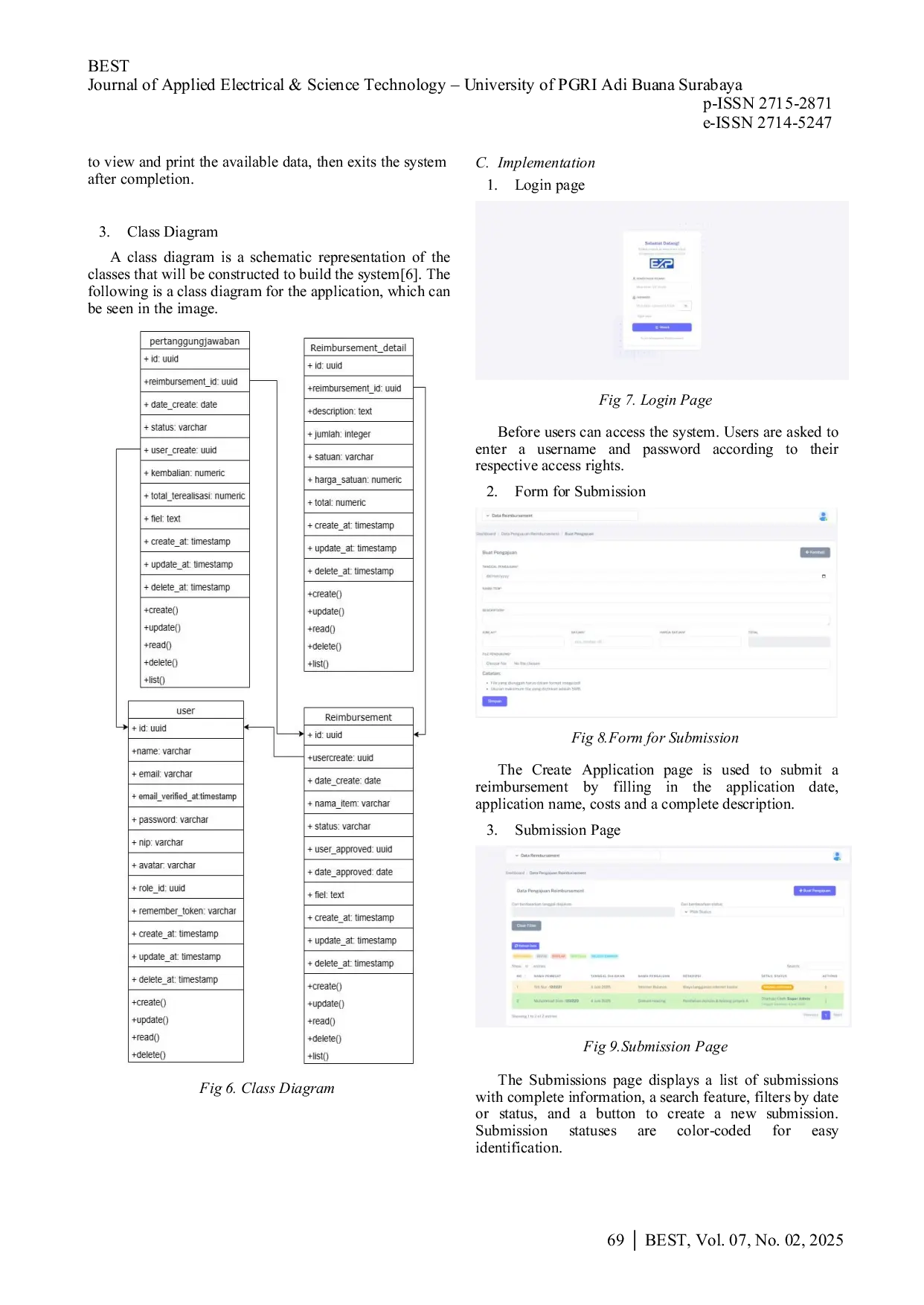 JURIS Design and Construction of Web Based Budgeting Submission Information System at CV Expressa