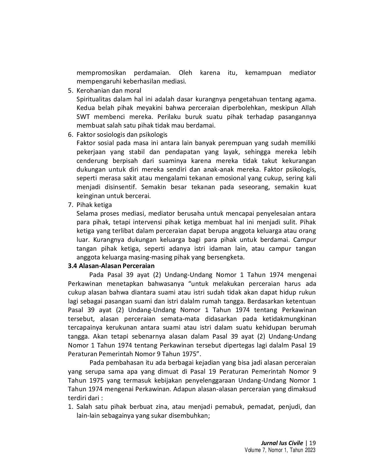 JURIS Analisis Yuridis Tingginya Cerai Gugat Istri terhadap Suami pada Masa Pandemi Covid 19 Studi Penelitian di Mahkamah Syar iyah Lhoksukon