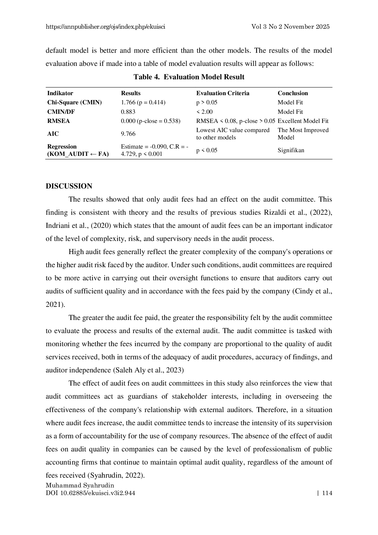 JURIS Revealing the Role of the Audit Committee in Improving Audit Quality Fee Tenure and Auditor Rotation Analysis