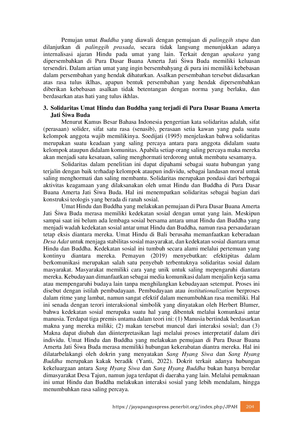 JURIS Konstruksi Teologis dalam Sistem Pemujaan oiwa Buddha di Pura Dasar Buana Amerta Jati oiwa Buda Desa Tajun