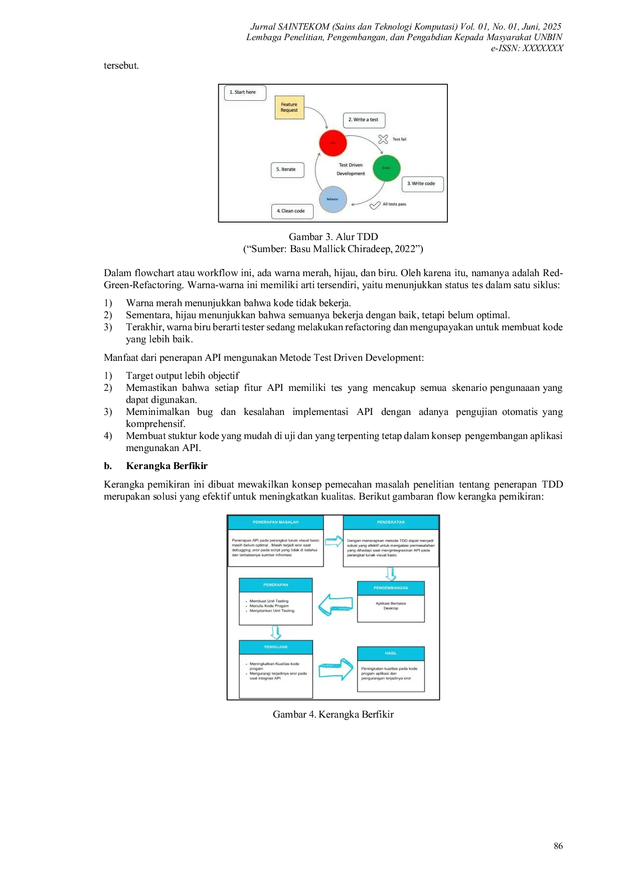 JURIS Penerapan Metode Test Driven Development untuk Menguji Rest Api pada Script di Visual Basic