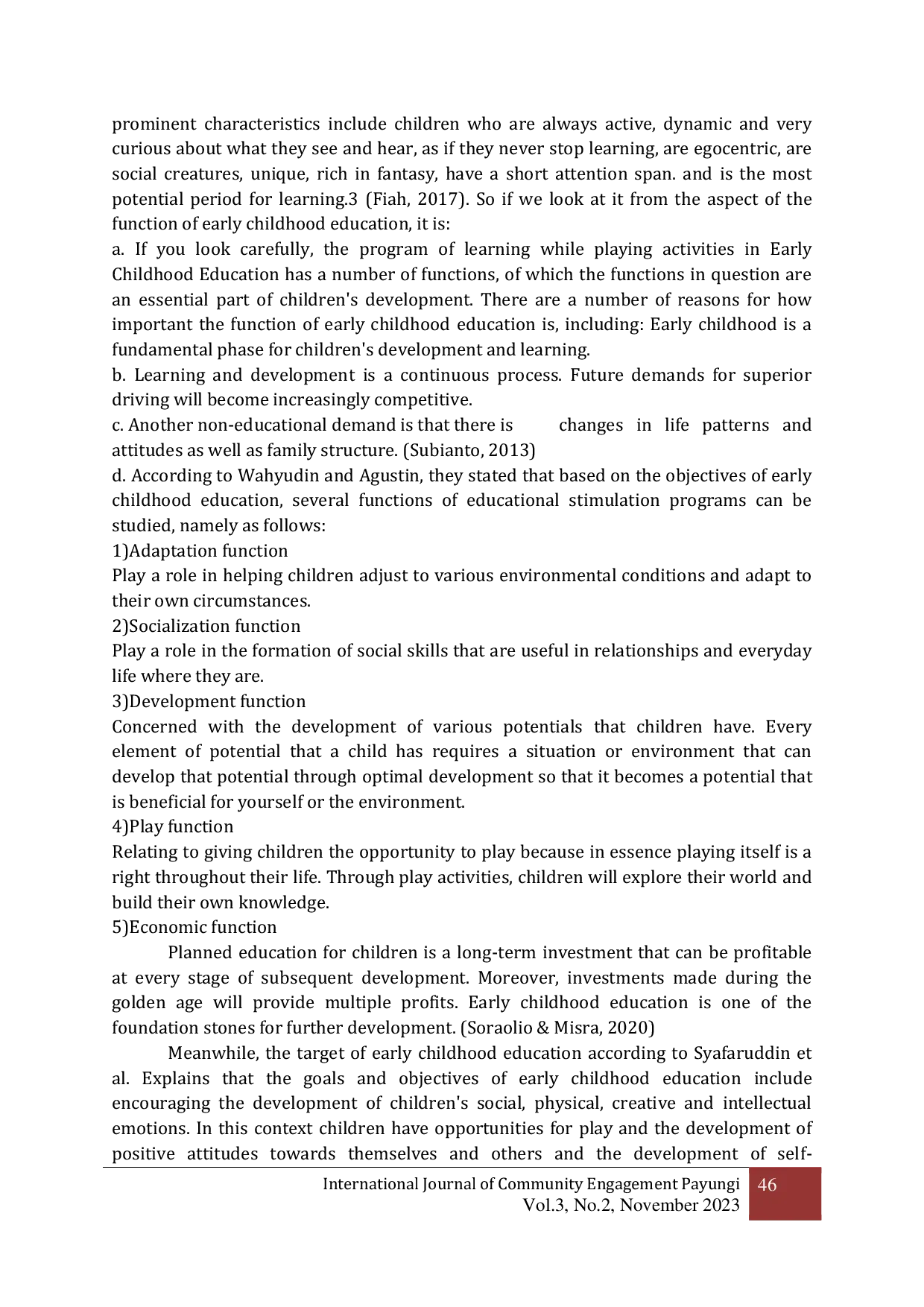 JURIS The Training of Color Gradation in Developing Teachers Competent of Early Childhood Education and Raudhatul Athfal RA Maarif at Metro City