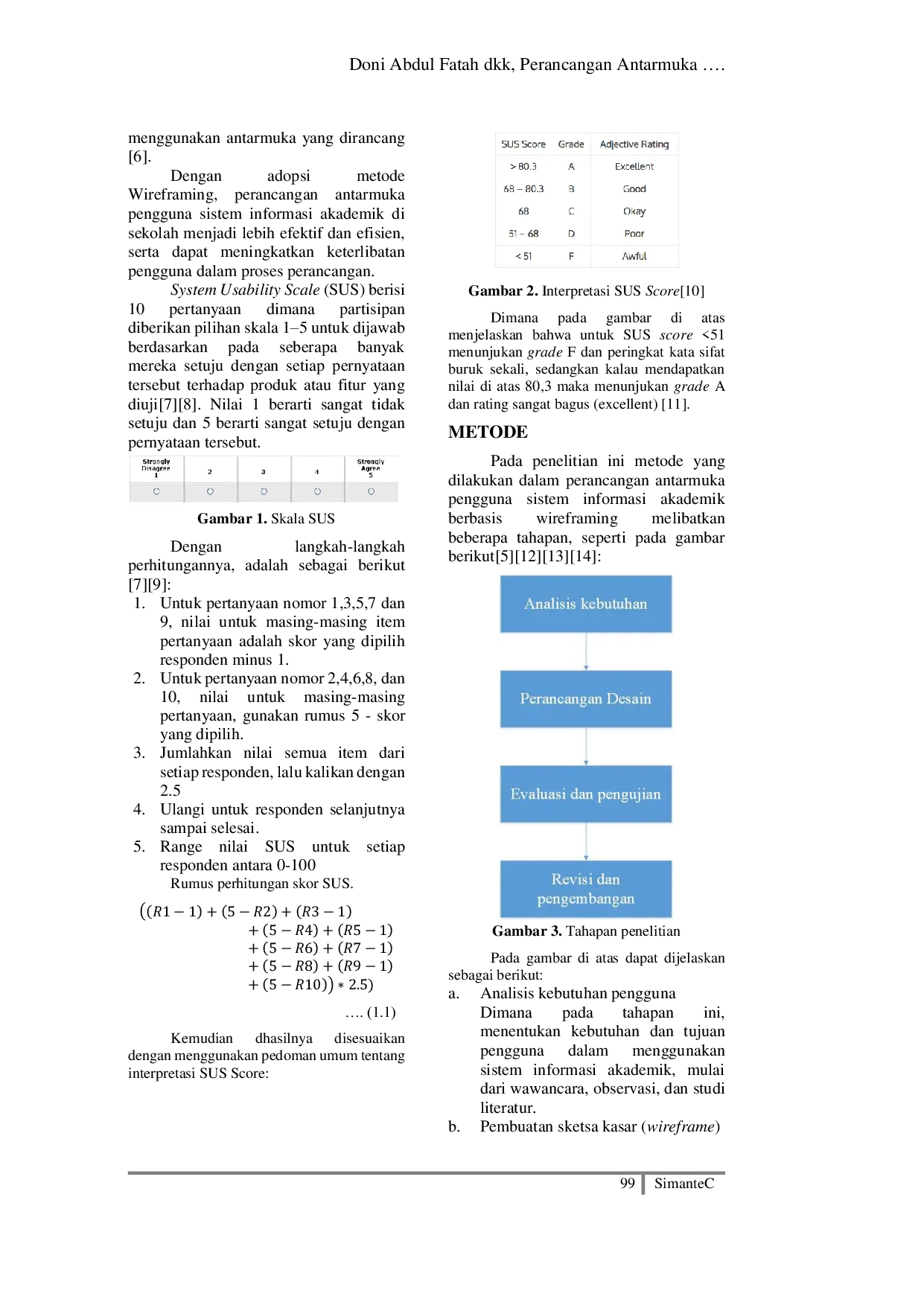 JURIS Perancangan Antarmuka Pengguna Sistem Informasi Akademik Berbasis Wireframing
