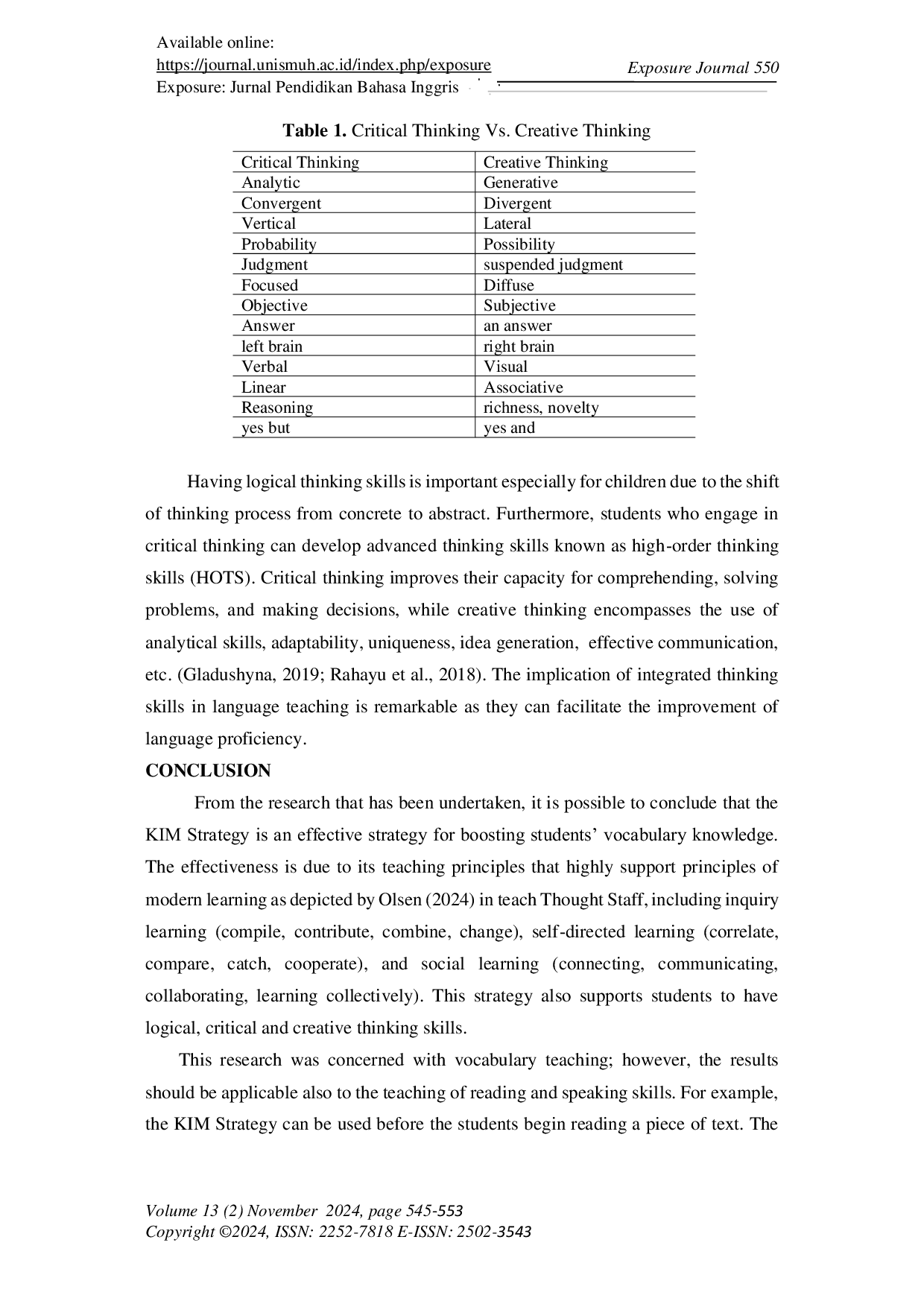JURIS Kim Vocabulary Building Strategy Implementation and Implications for Vocabulary Teaching