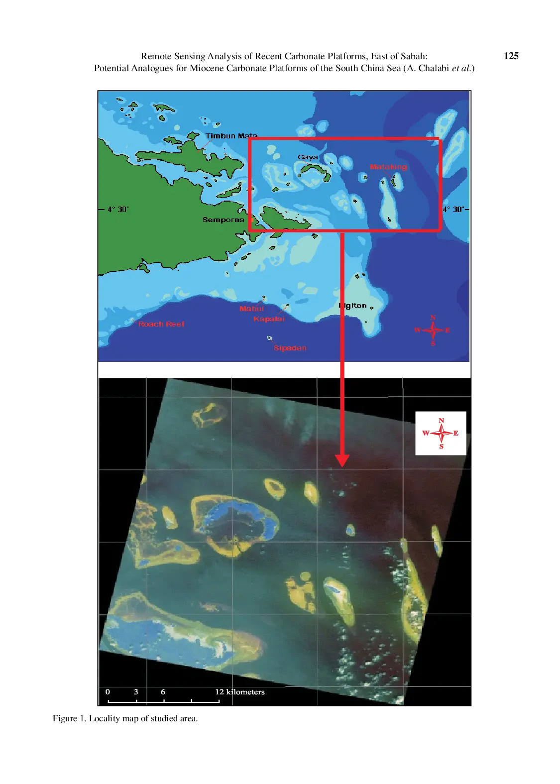 juris Remote Sensing Analysis of Recent Carbonate Platforms East of Sabah Potential Analogues for Miocene Carbonate Platforms of the South China Sea