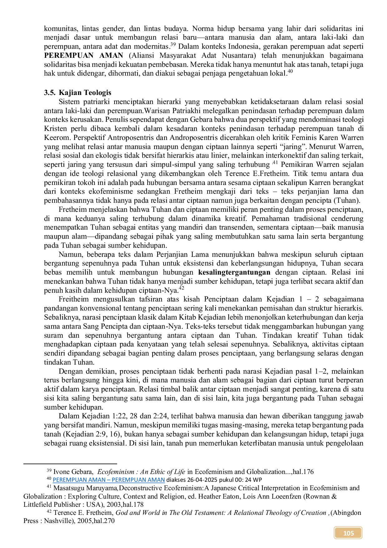 JURIS Perempuan Tanah dihimpit oleh kepentingan perkebunan kelapa Sawit di Keerom