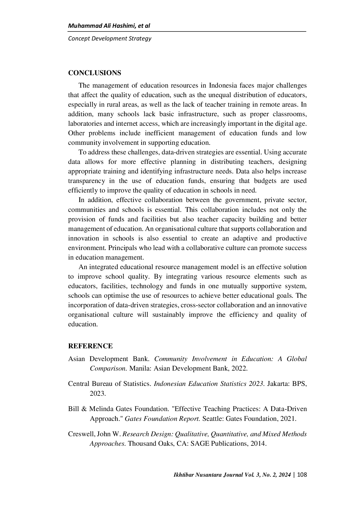 JURIS Strategies for Developing the Concept of Educational Resource Management in Improving School Quality