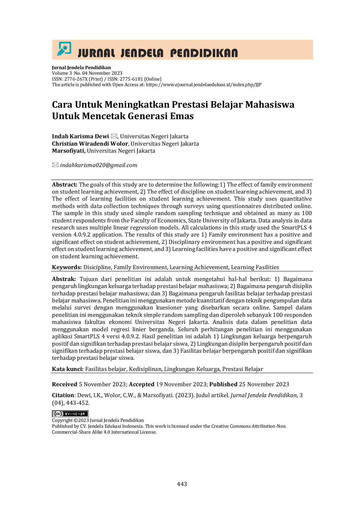 JURIS Cara Untuk Meningkatkan Prestasi Belajar Mahasiswa Untuk Mencetak Generasi Emas