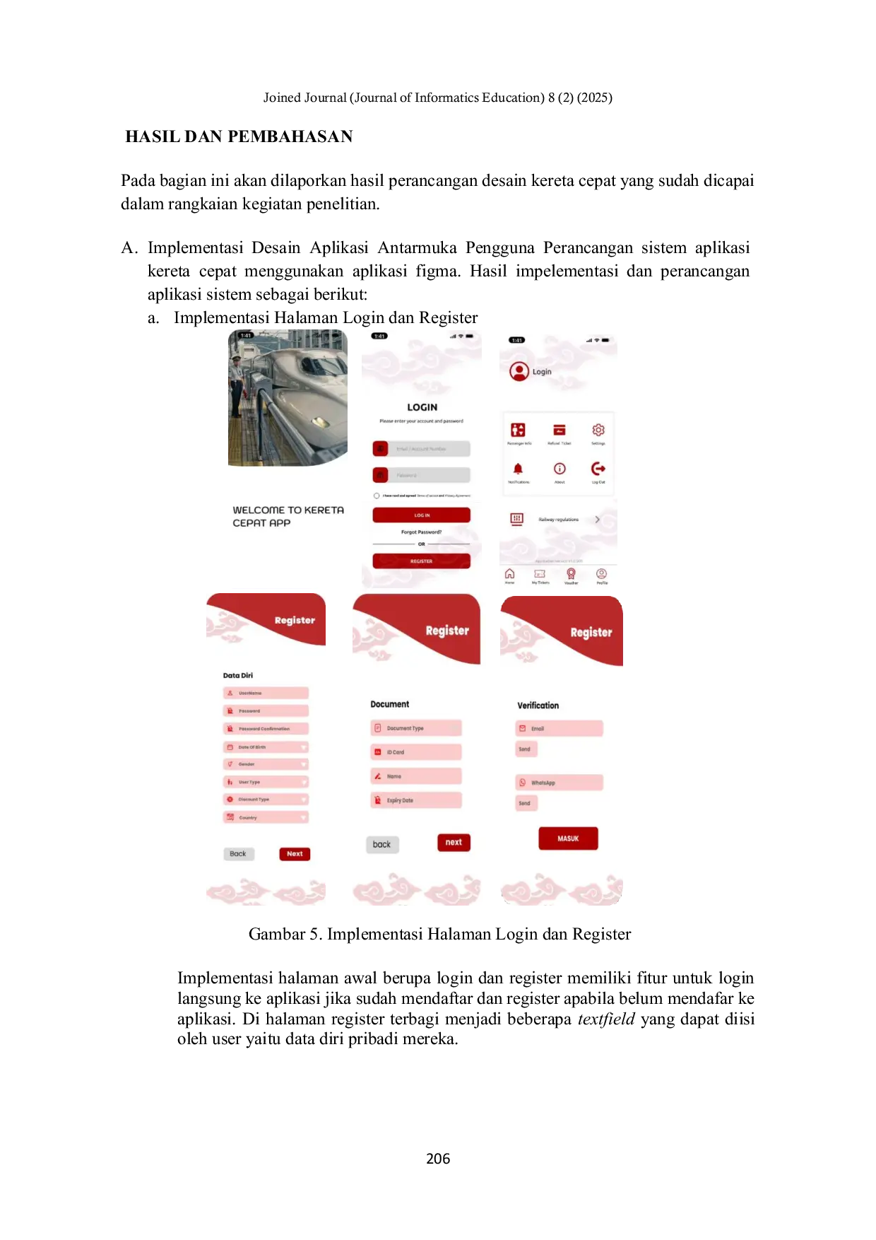 JURIS Perancangan Sistem Aplikasi Kereta Cepat dengan Metodologi Berorientasi Obyek
