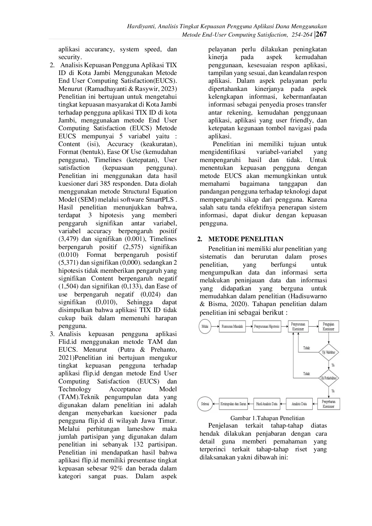 JURIS ANALISIS TINGKAT KEPUASAN PENGGUNA APLIKASI DANA MENGGUNAKAN METODE END USER COMPUTING SATISFACTION