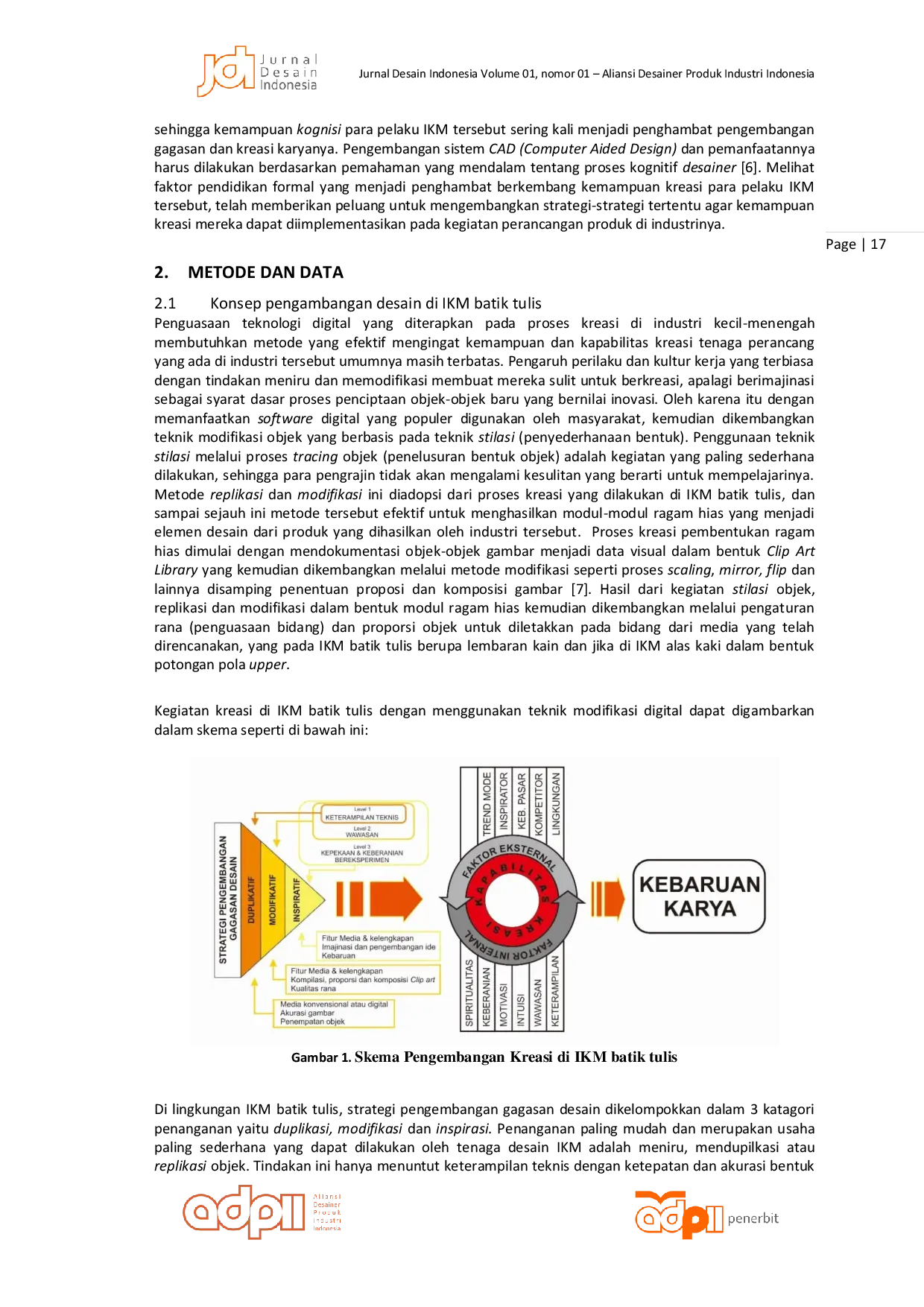 JURIS Pemanfaatan Teknologi Digital Sebagai Usaha Meningkatkan Kemampuan Kreatif Pekerja Desain Di Ikm Alas Kaki Melalui Kegiatan Perancangan Ragam Hias Upper Sepatu