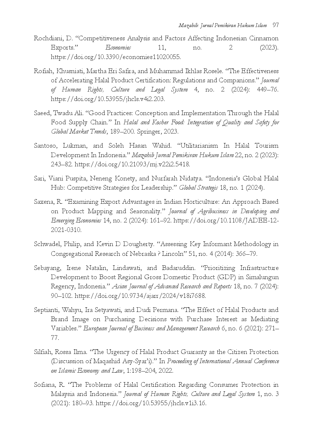 juris Advancing Halal Creative Industry Exports Strengthening Advocacy and Codification in HPPA Performance to Boost Indonesia s Economic Growth