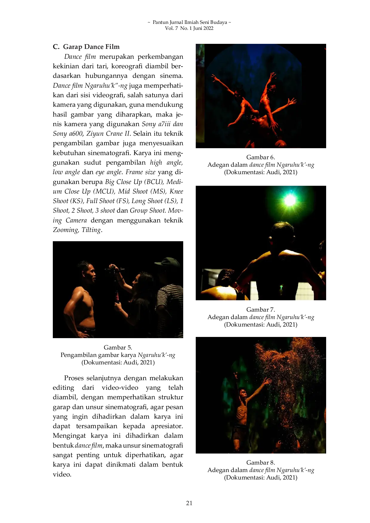 JURIS Dance Film Ngaruhu k ng Alih Wahana Epos Takna Lawe dalam Isu Deforestasi di Kalimantan