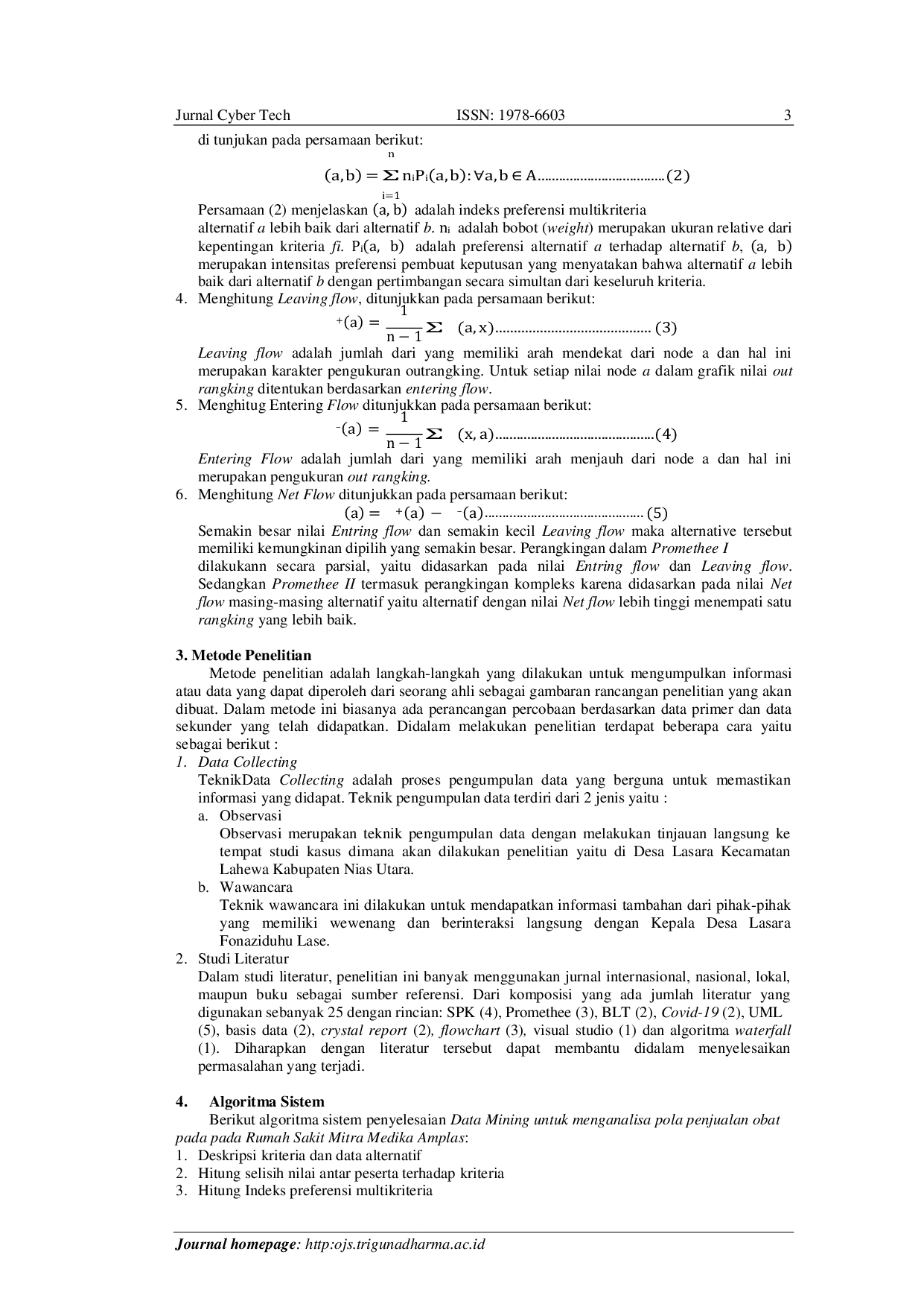 JURIS Sistem Pendukung Keputusan Dalam Penyaluran Dana BLT Bantuan Langsung Tunai Pada Masyarakat Kurang Mampu Akibat Dampak Covid 19 Menggunakan Metode Promethee Preference Ranking Organization M