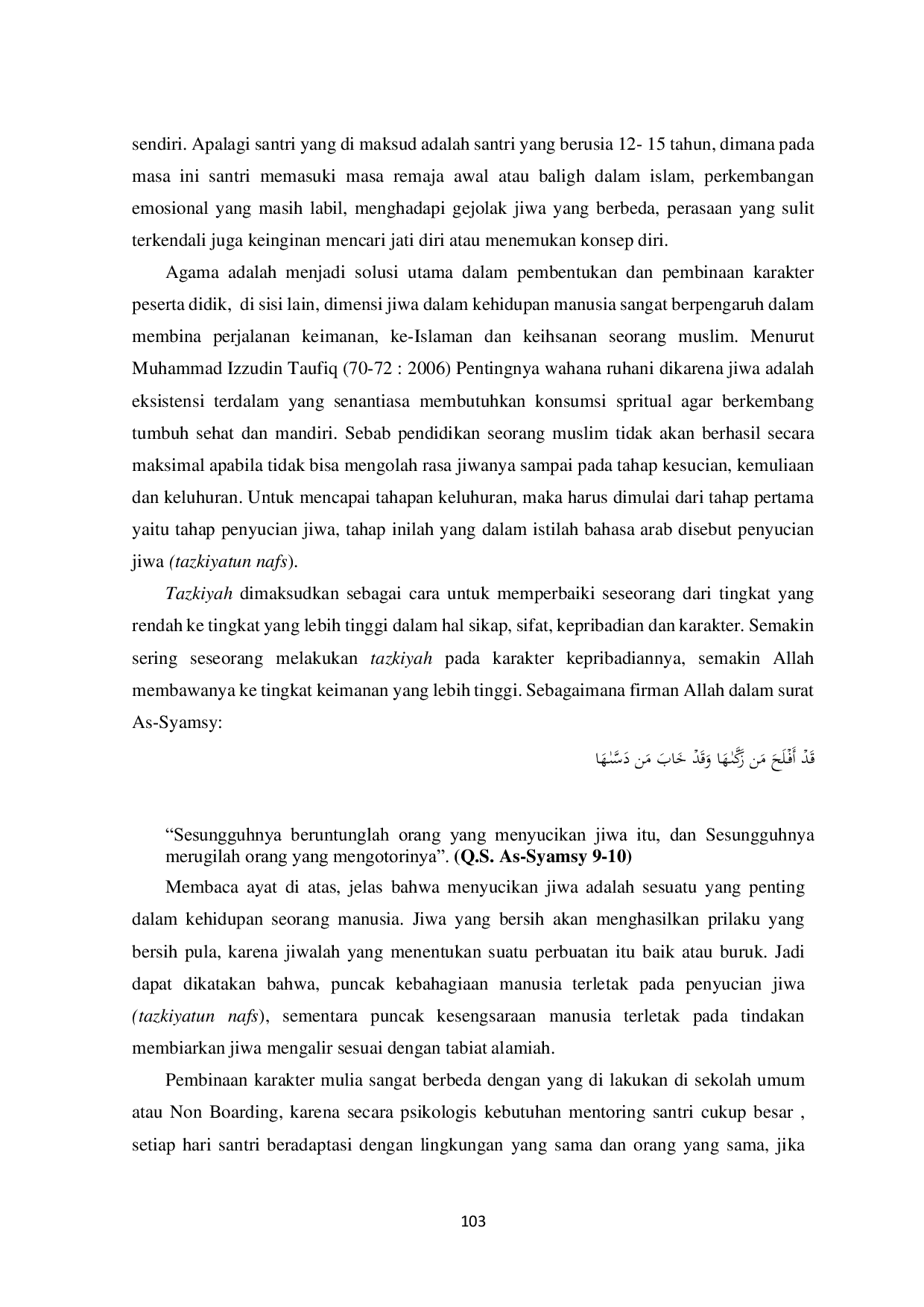 JURIS Guiding Noble Morals Based on Ayyuhal Waladul Muhibbah by Al Ghazali With the Tazkiyatun Nafs Approach