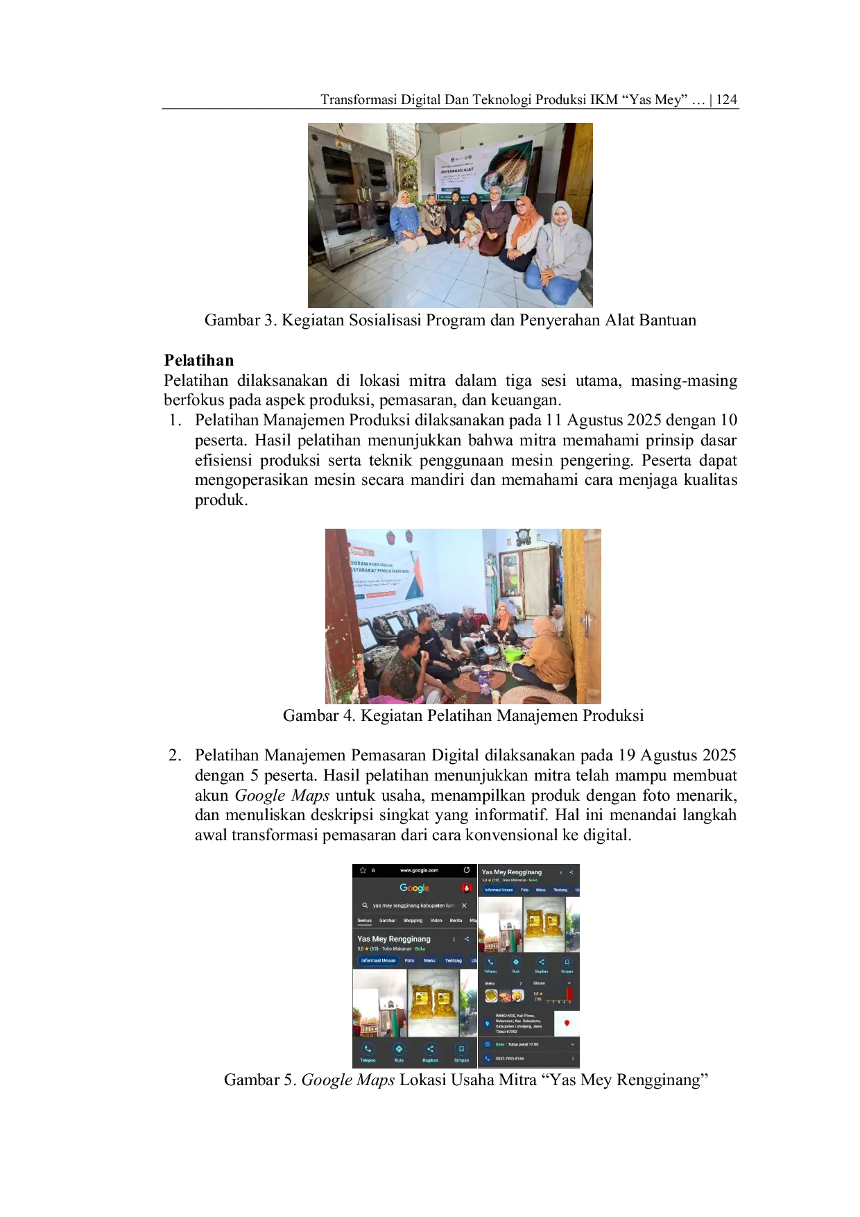 JURIS Transformasi Digital dan Teknologi Produksi IKM Yas Mey Menuju Industri Rumah Tangga 4 0