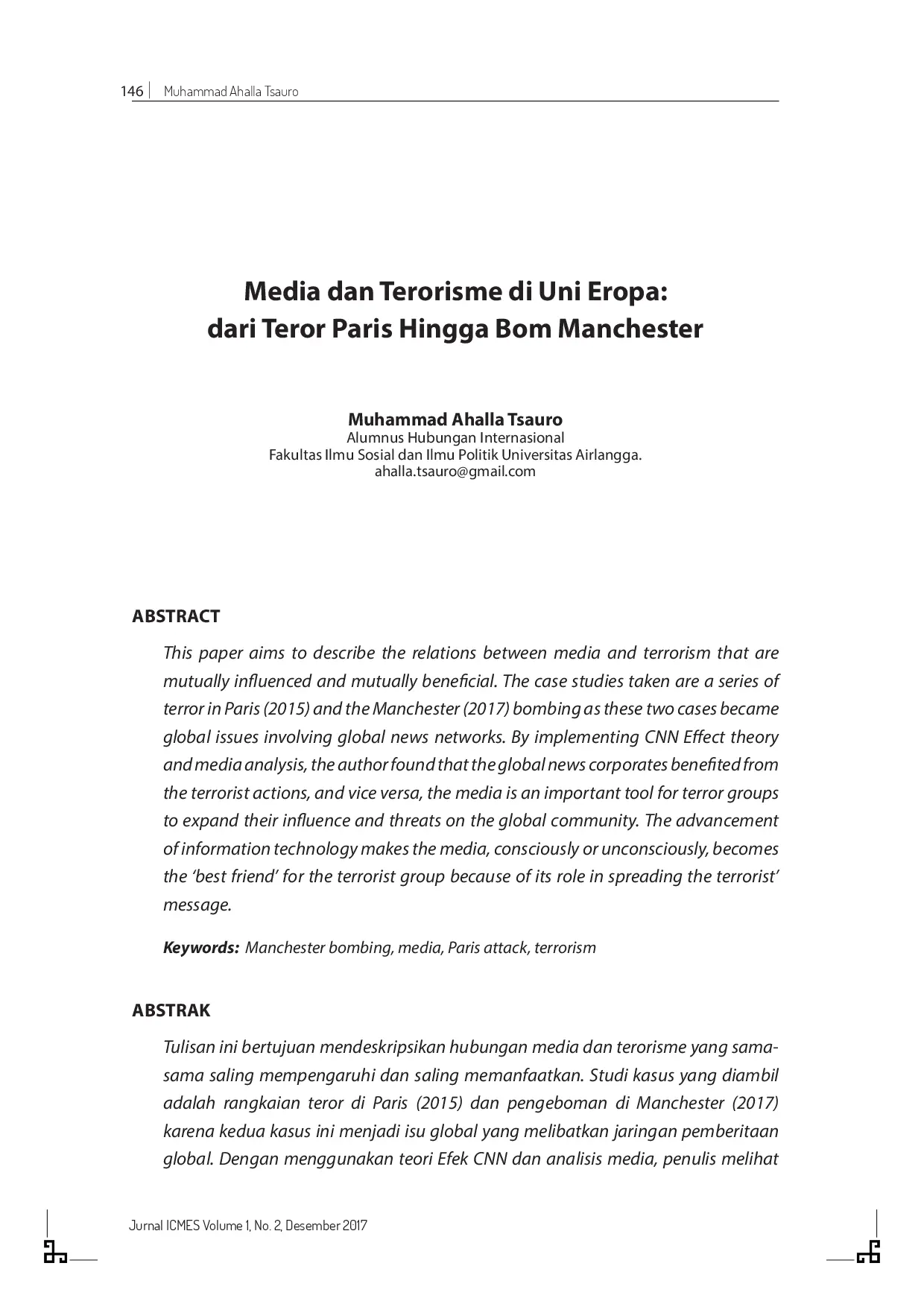 juris Media and Terrorism in European Union