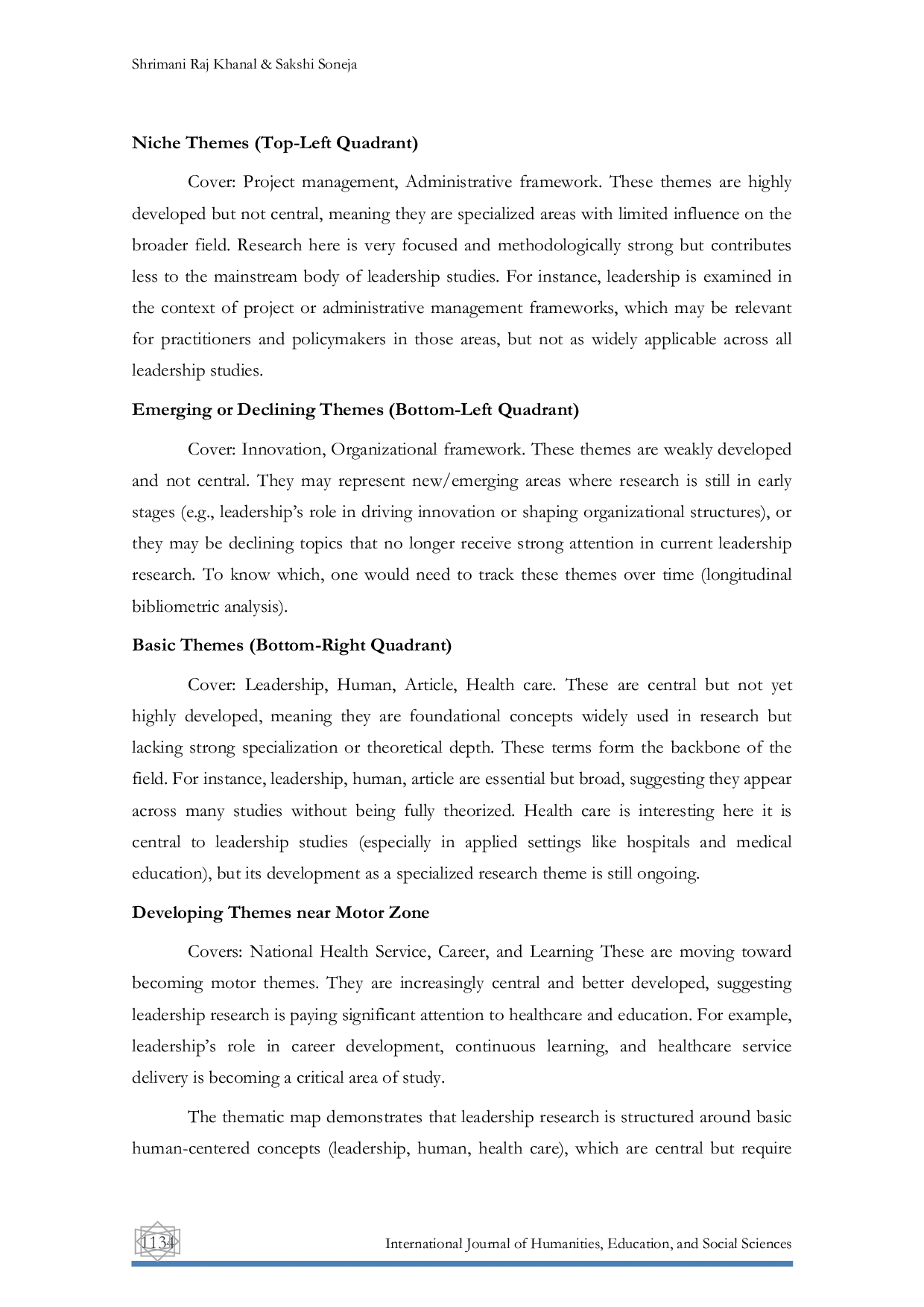 JURIS Measuring Leadership Behavior in Scientific Publication Trends A Bibliometric Analysis Using Biblioshiny