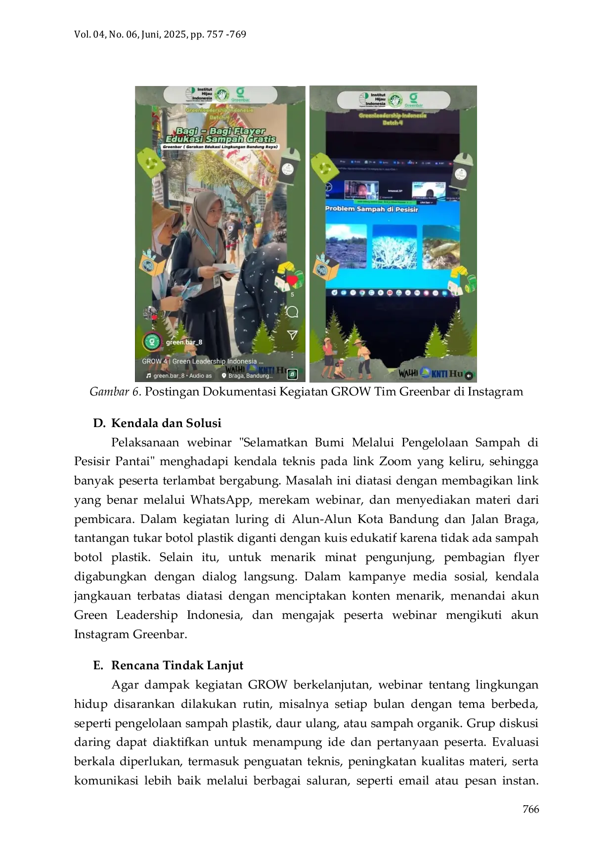 JURIS Kampanye Multiplatform Untuk Transformasi Perilaku Pengelolaan Sampah di Bandung Oleh Gerakan Edukasi Lingkungan Bandung Raya