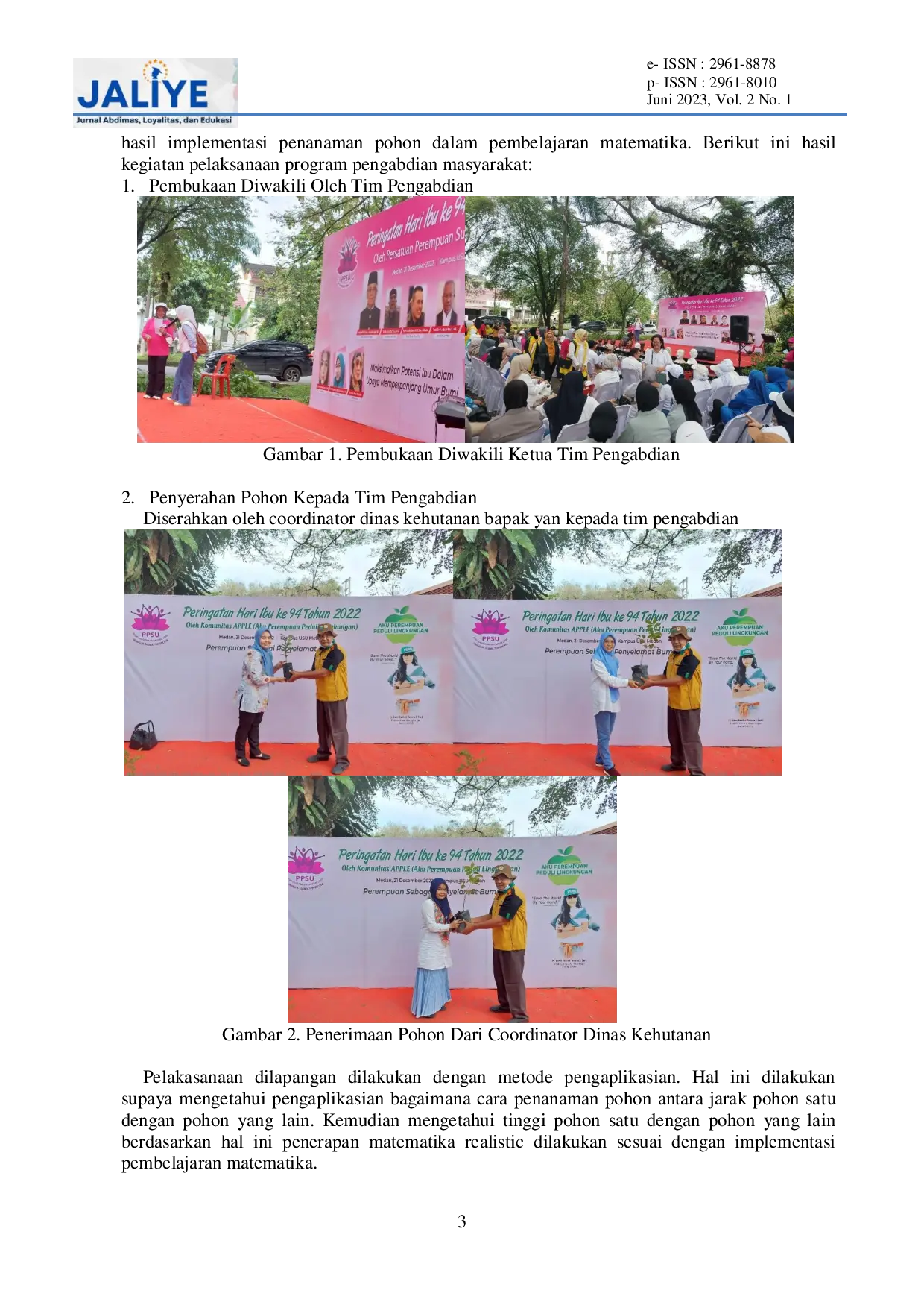 JURIS Penerapan Matematika Realistik Dan Implementasinya Pada Pembelajaran Matematika