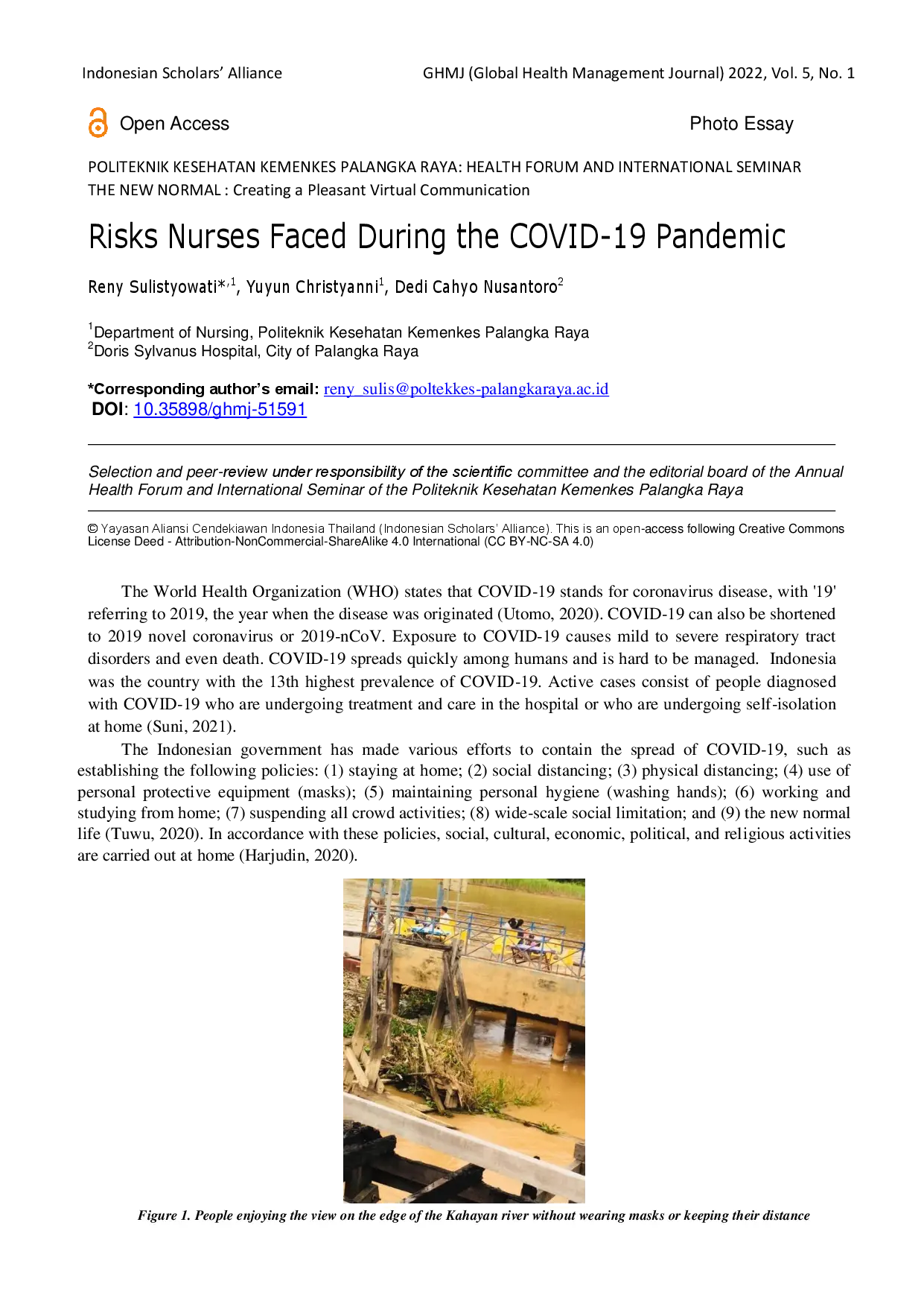 juris Risks Nurses Faced During the COVID 19 Pandemic