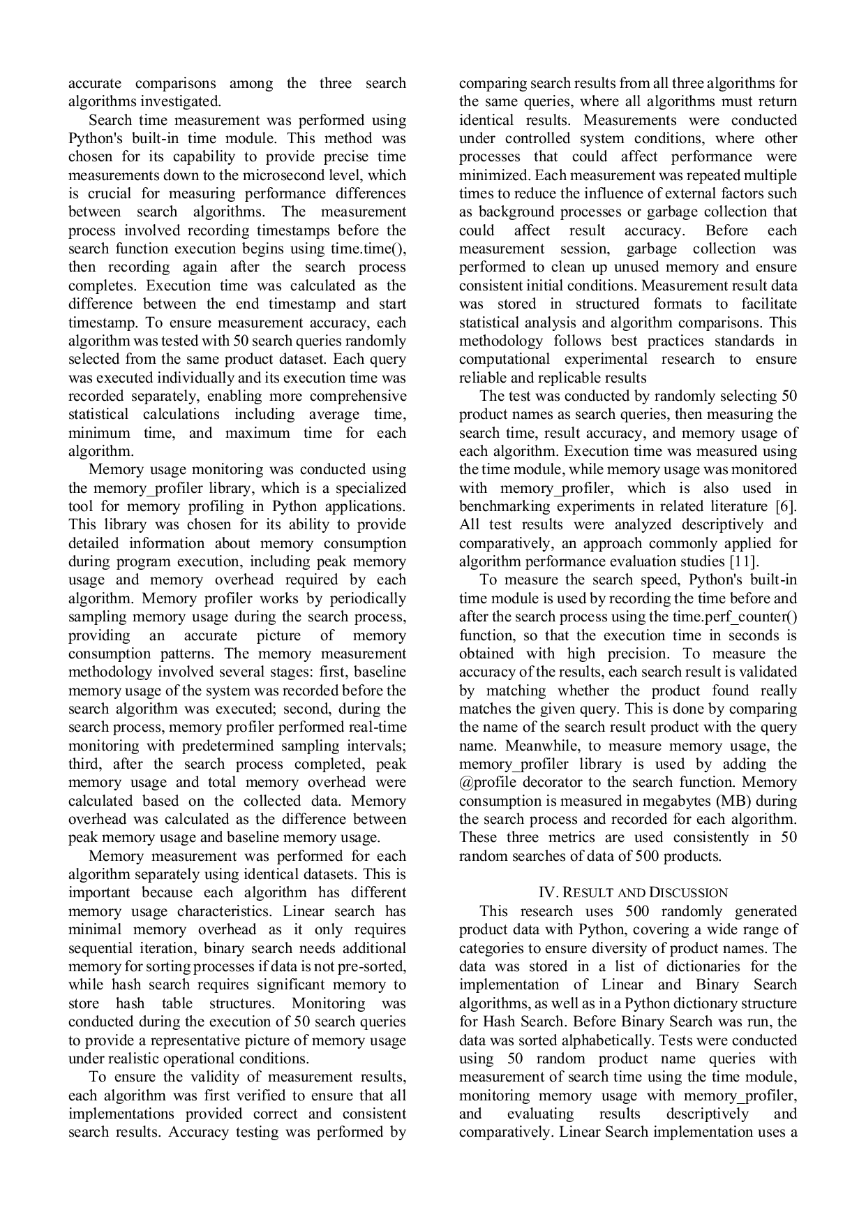 JURIS Product Detail Search Effectiveness Analysis Based on Name Using Linear Binary and Hash Algorithms