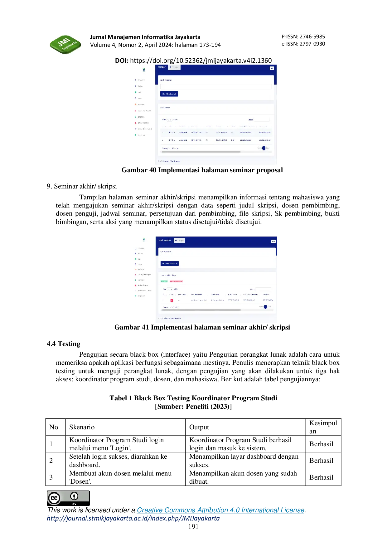 JURIS Rancang Bangun Aplikasi Manajemen Tugas Akhir Mahasiswa Program Studi Teknik Informatika Berbasis Web Di Universitas Dian Nusantara Jakarta Barat