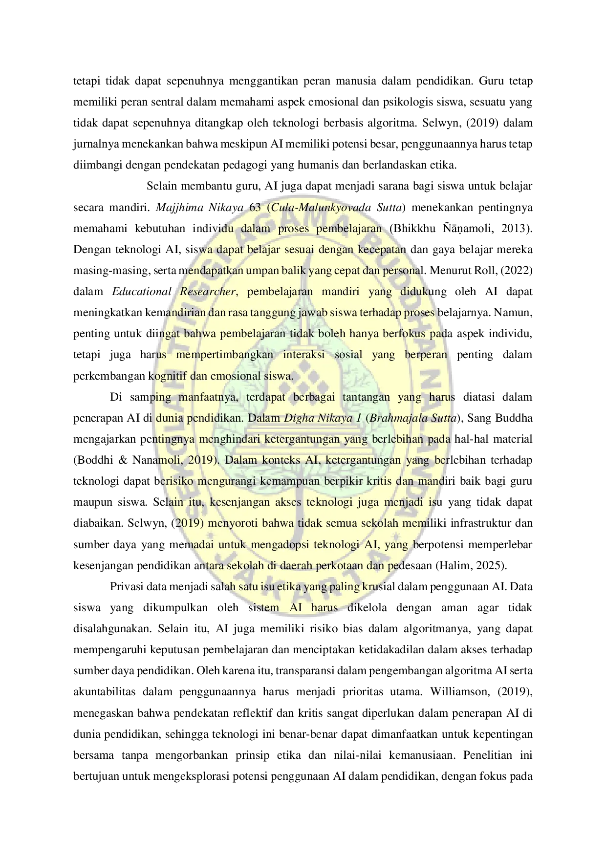 JURIS Analisis Penggunaan Artificial Intelligence AI Pendidikan dalam Mendukung Guru dan Siswa