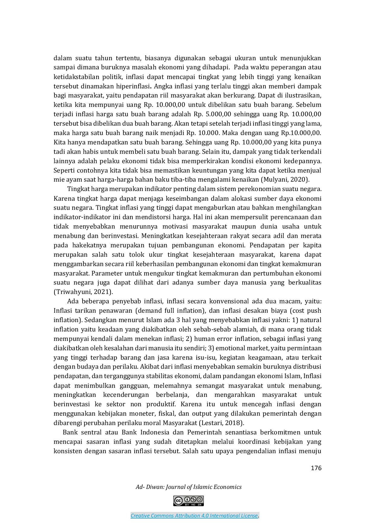 JURIS Kebijakan Moneter Sebagai Pengendali Inflasi dan Nilai Tukar