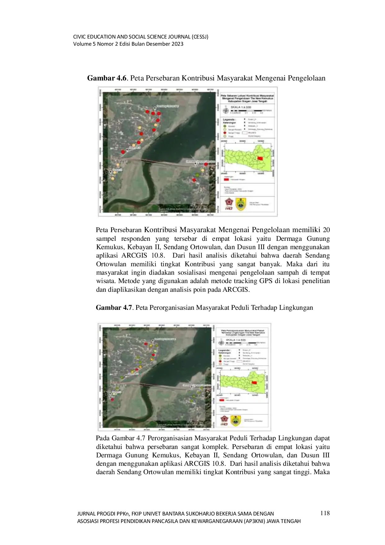 JURIS Aspek Penghambat Partisipasi Masyarakat Lokal Terhadap Pengelolaan Sampah Kawasan Wisata The New Kemukus Kabupaten Sragen Berbasis Geospasial