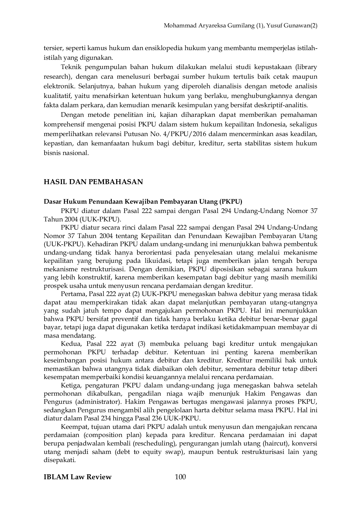 JURIS Putusan PKPU NO 4 PKPU 2016