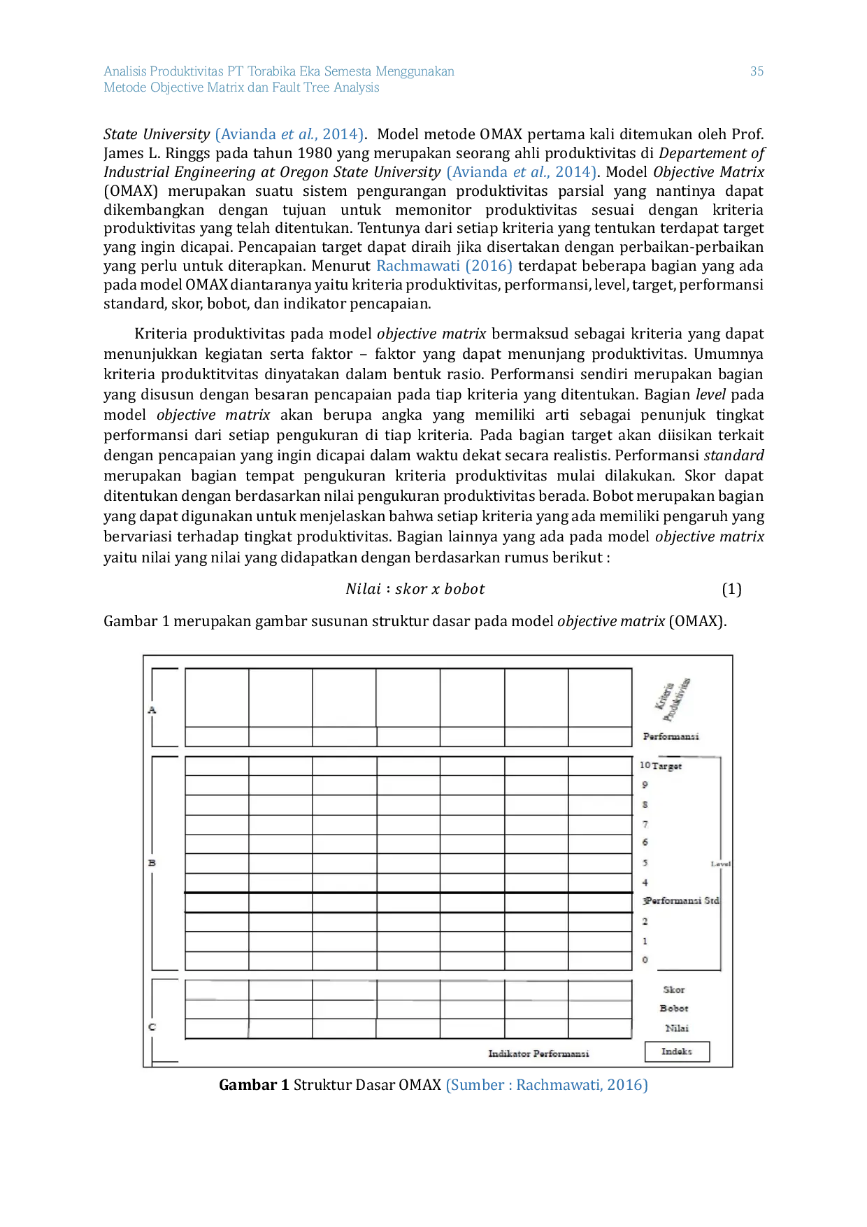 JURIS Analisis Produktivitas PT Torabika Eka Semesta Menggunakan Metode Objective Matrix dan Fault Tree Analysis